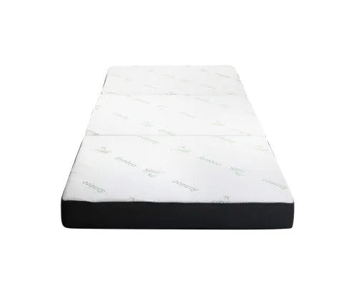 Giselle Bedding Folding Foam Portable Mattress Bamboo Fabric