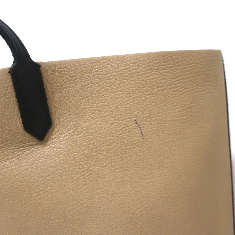 Givenchy Antigona Large Shopper Tote Red/Beige Two Tone Leather Shoulder Bag