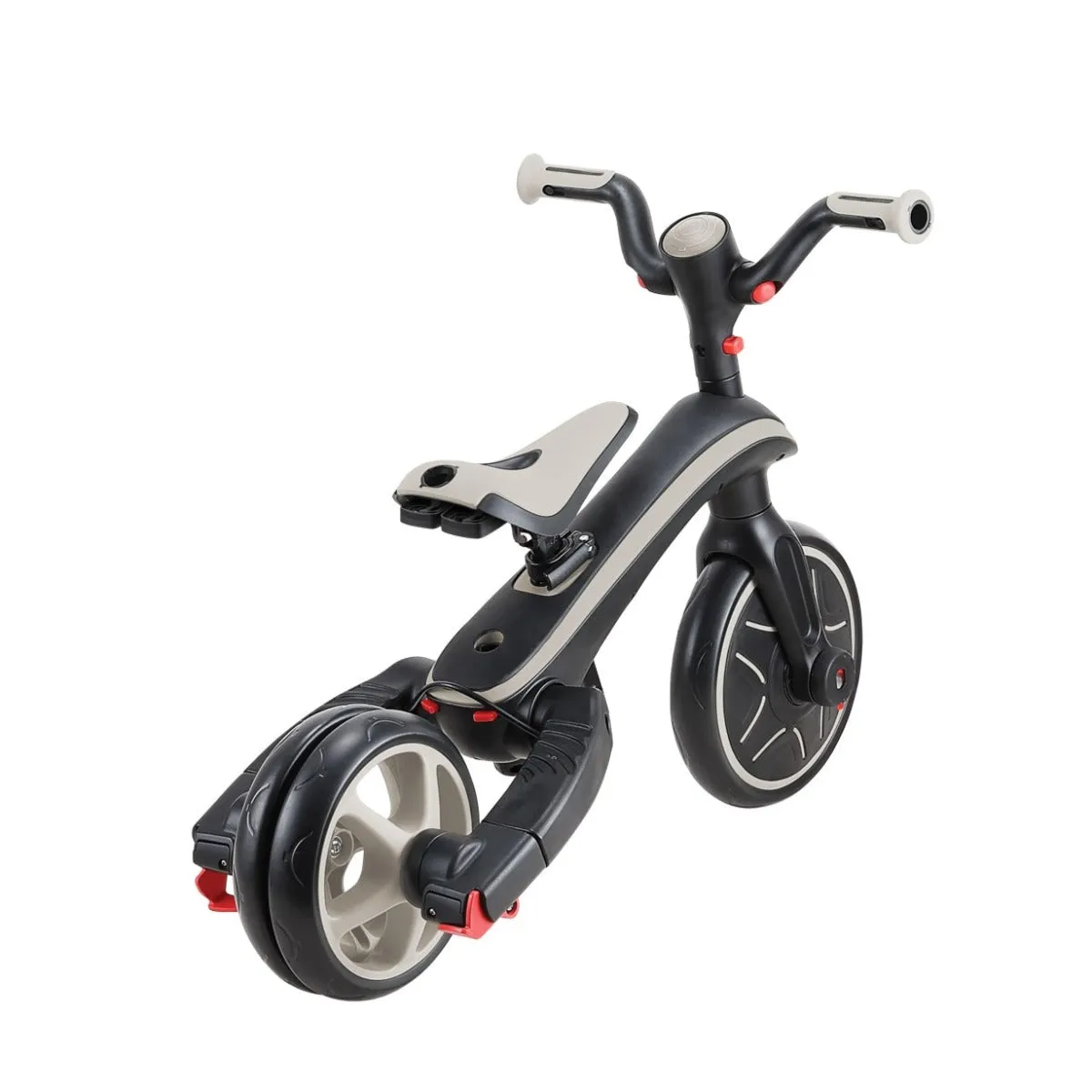 Globber Explorer Trike Foldable 4-in-1  Baby Trike & Kids Balance Bike - Taupe