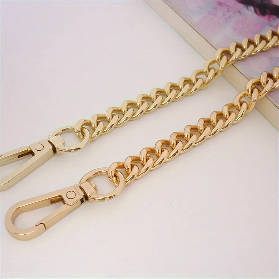 Golden Metal Purse Chain Strap 119 Replacement Handle for Handbags
