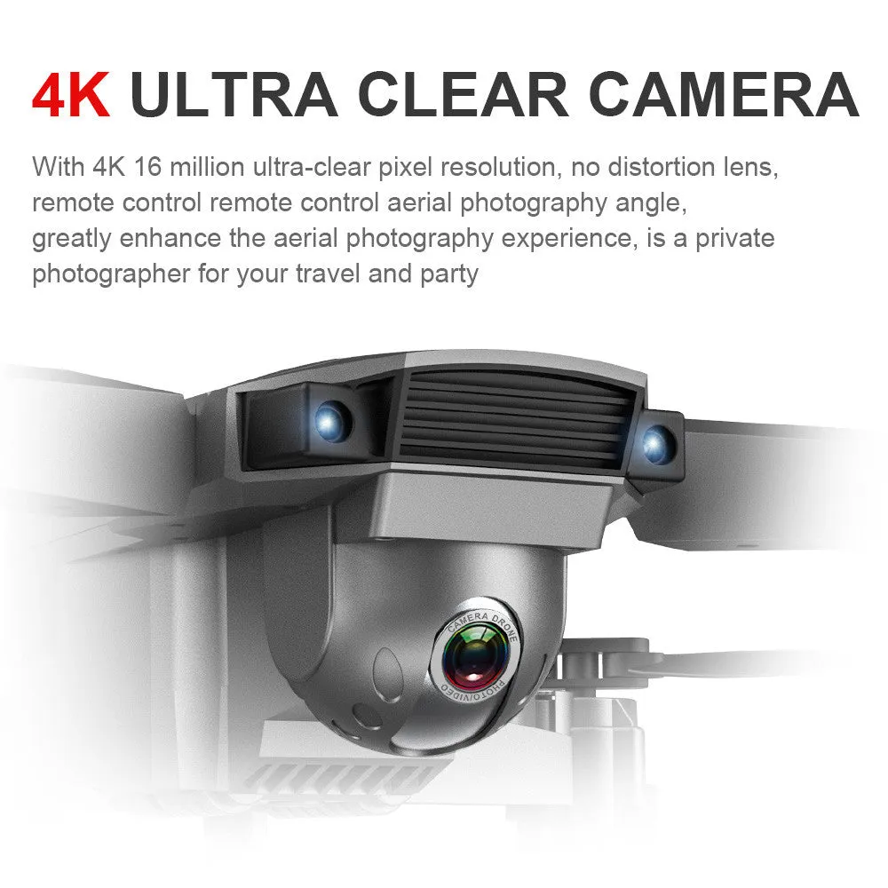 GPS 4K HD Dual Camera Foldable Quadcopter Drone