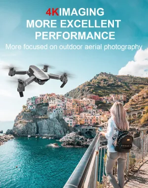 GPS 4K HD Dual Camera Foldable Quadcopter Drone