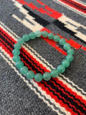 Green Aventurine Beaded Bracelet