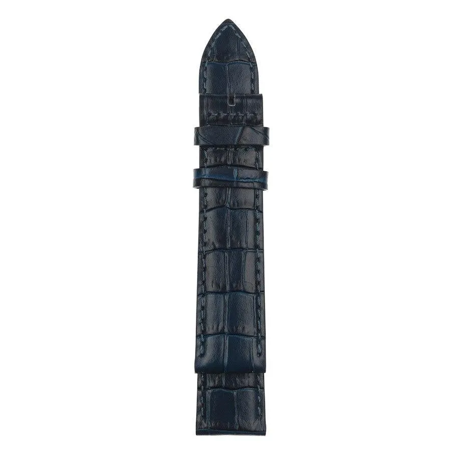 GV2 20mm Alligator Pattern Strap For Tang Buckle