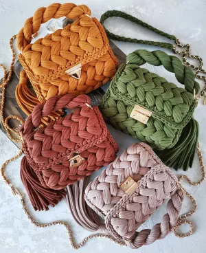 Handmade Croshet Clutches & Evening Bags