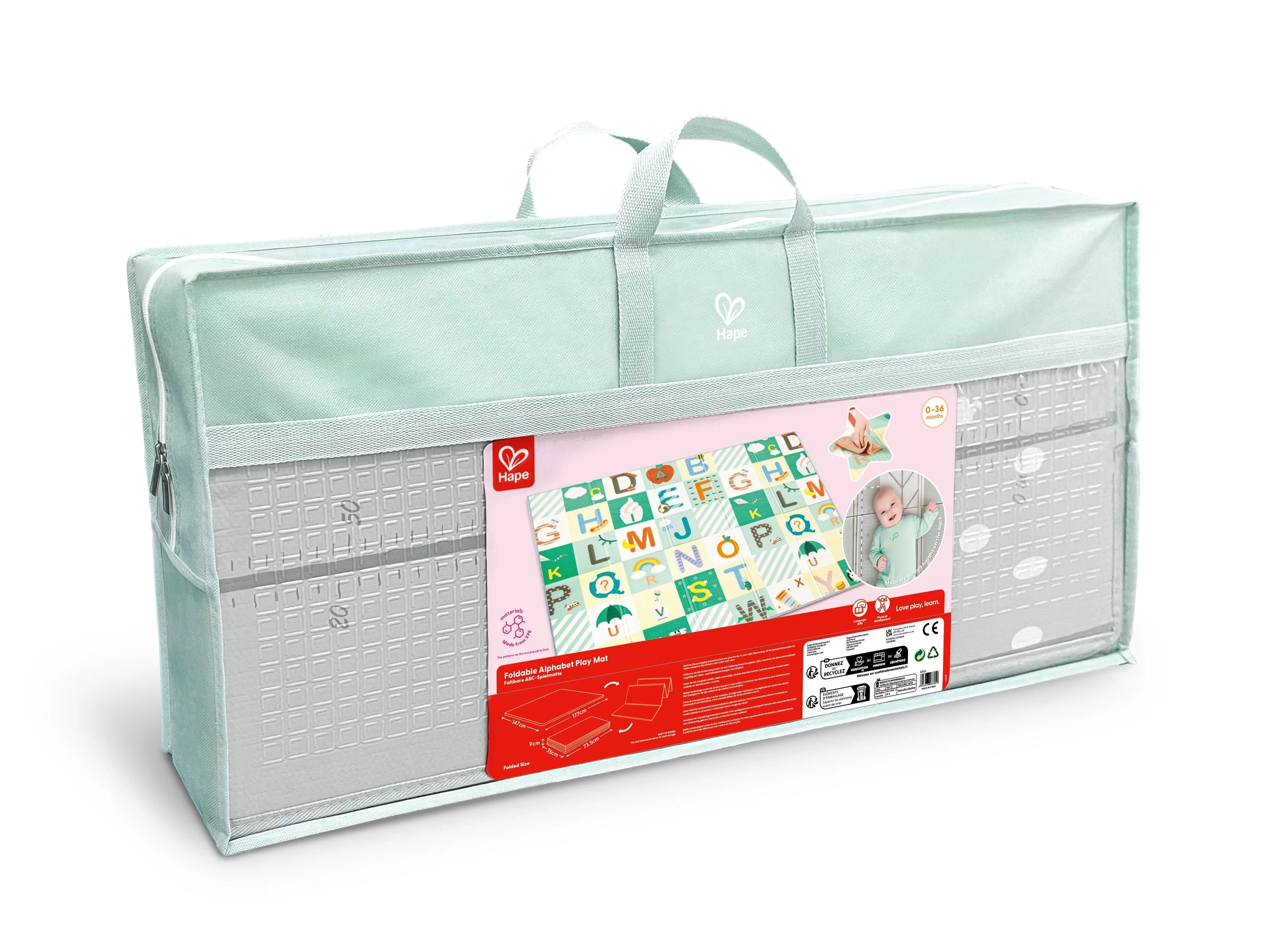 Hape Foldable Alphabet Play Mat