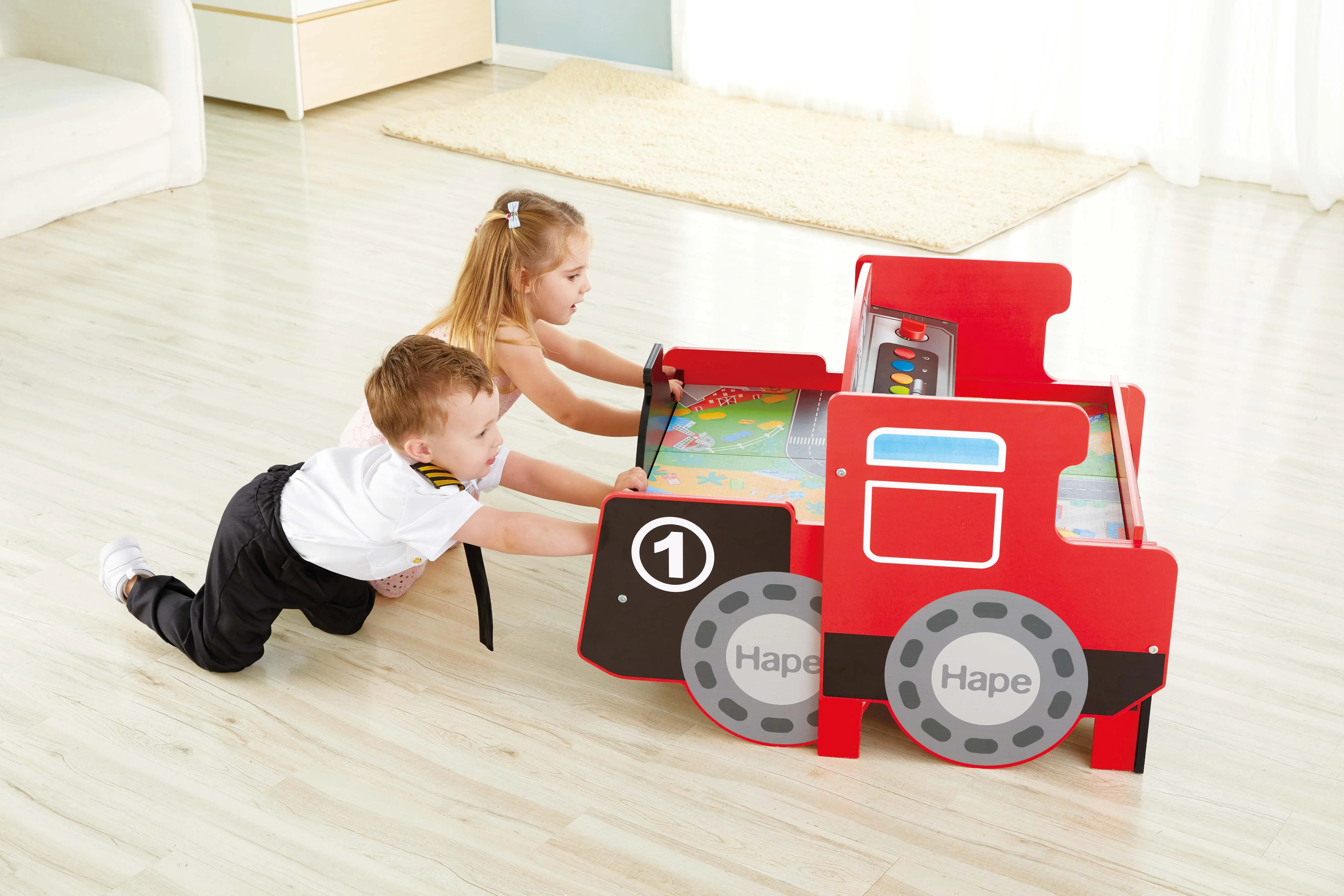 Hape Ride-on & Foldable Engine Table
