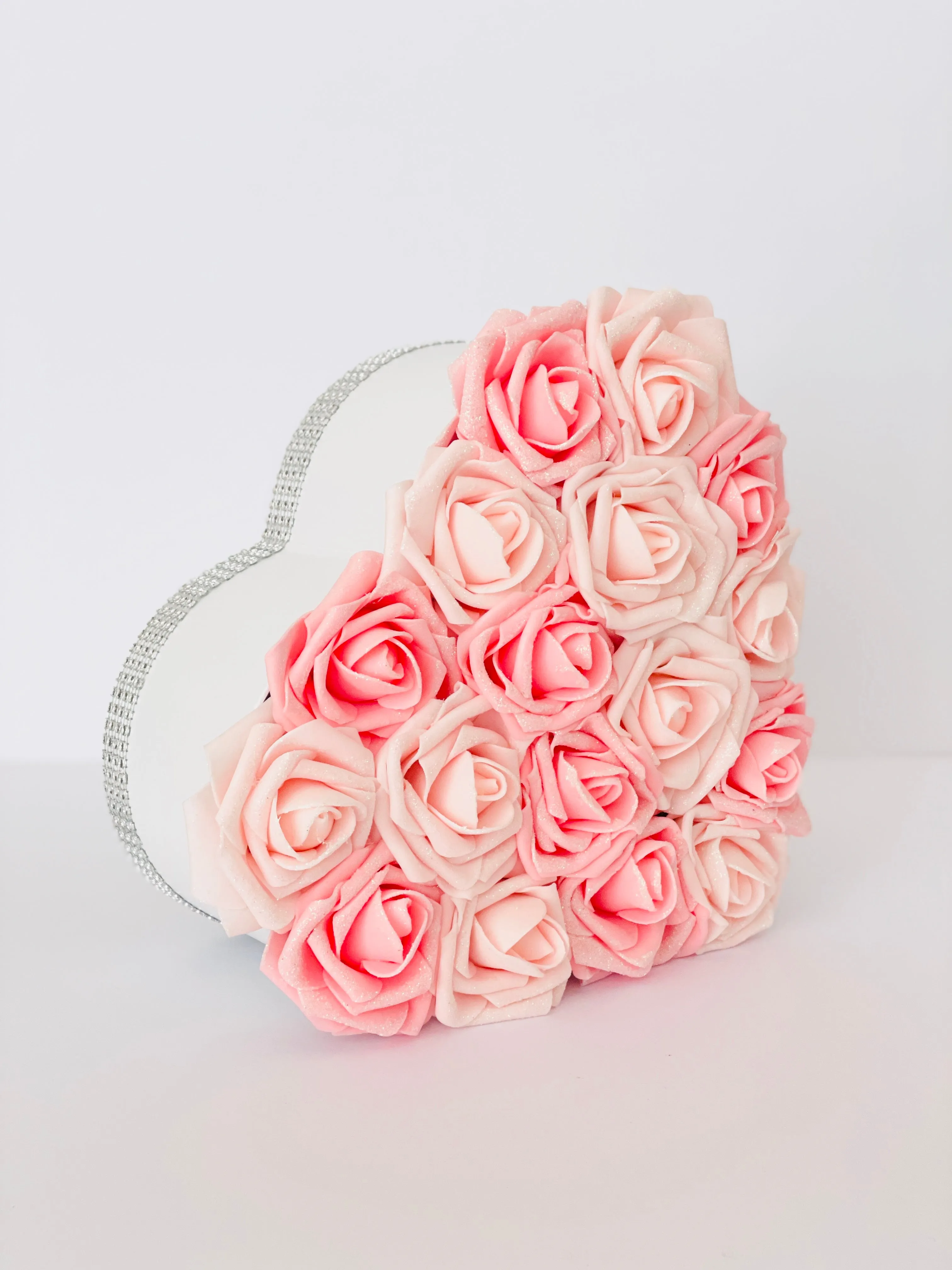 Heart Flower Box Bouquet