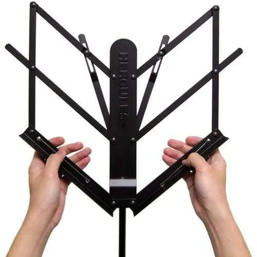 Hercules BS100B Music Stand Foldable Tripod