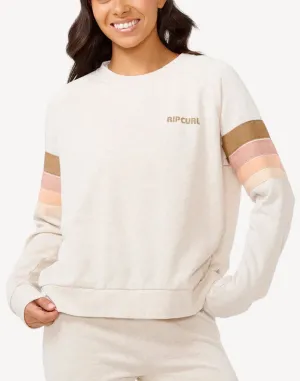 High Tide Surf Raglan Crew Sweater