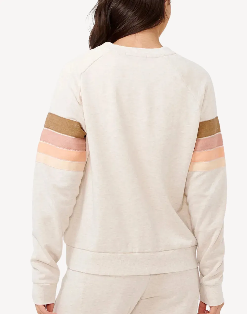 High Tide Surf Raglan Crew Sweater