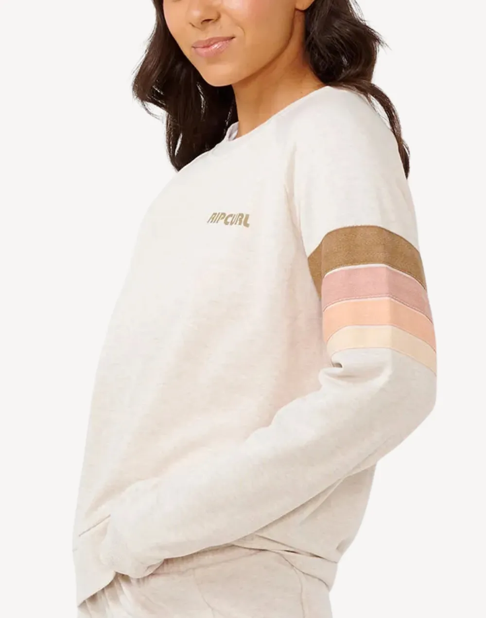 High Tide Surf Raglan Crew Sweater