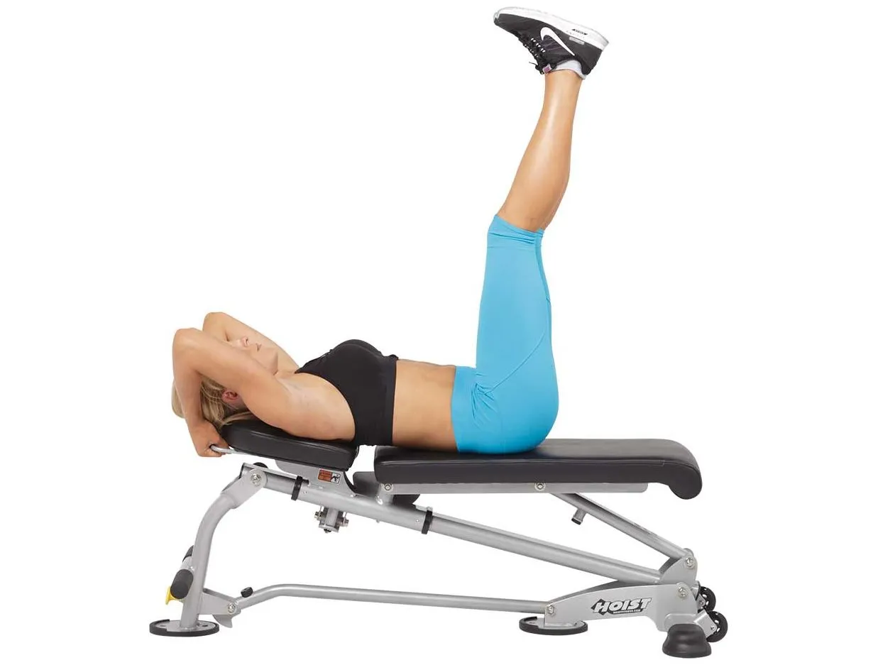 Hoist Fitness HF-5167 7 POSITION FOLDING F.I.D. BENCH