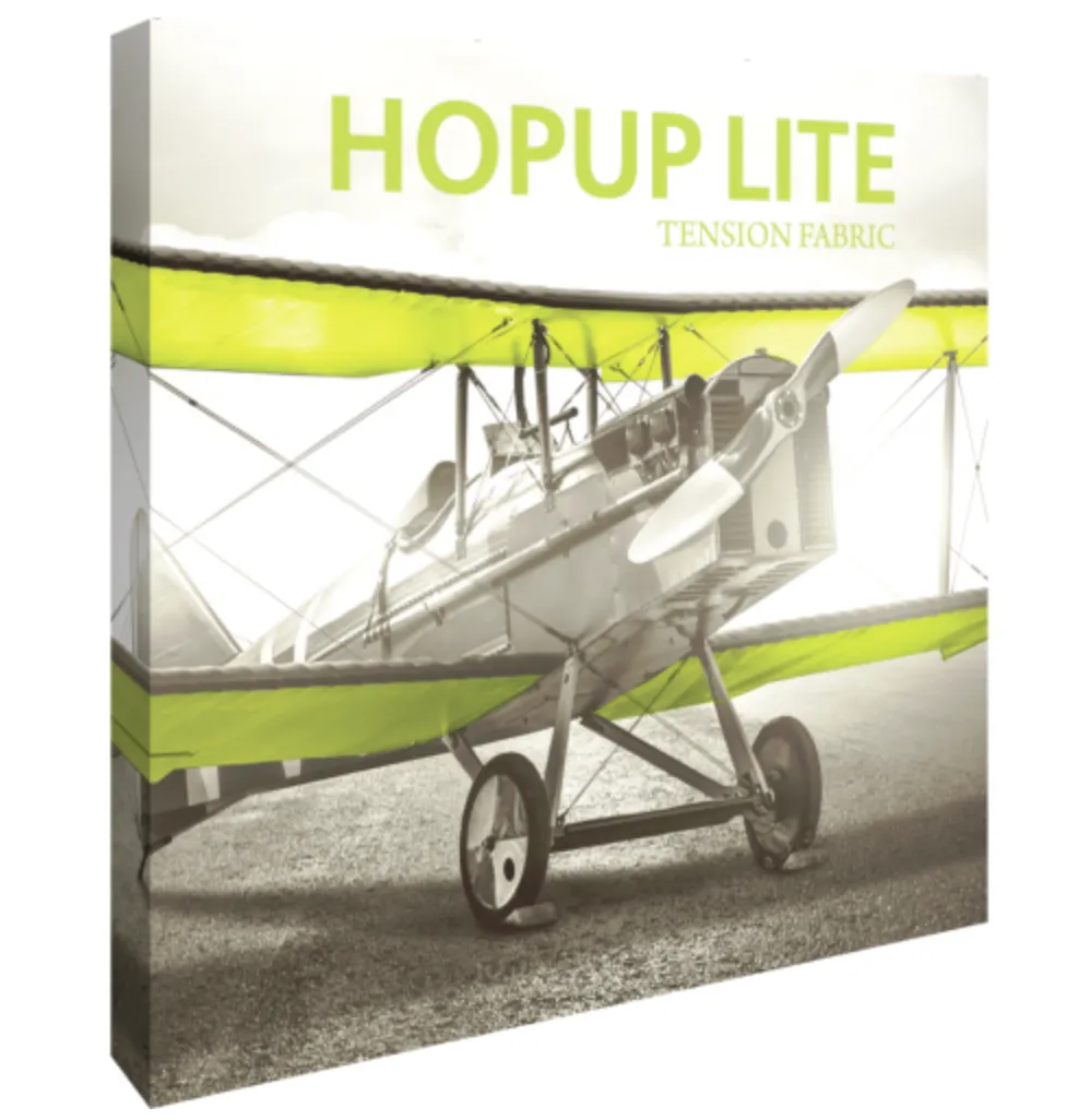 Hopup 8ft Straight Full Height Tension Fabric Display