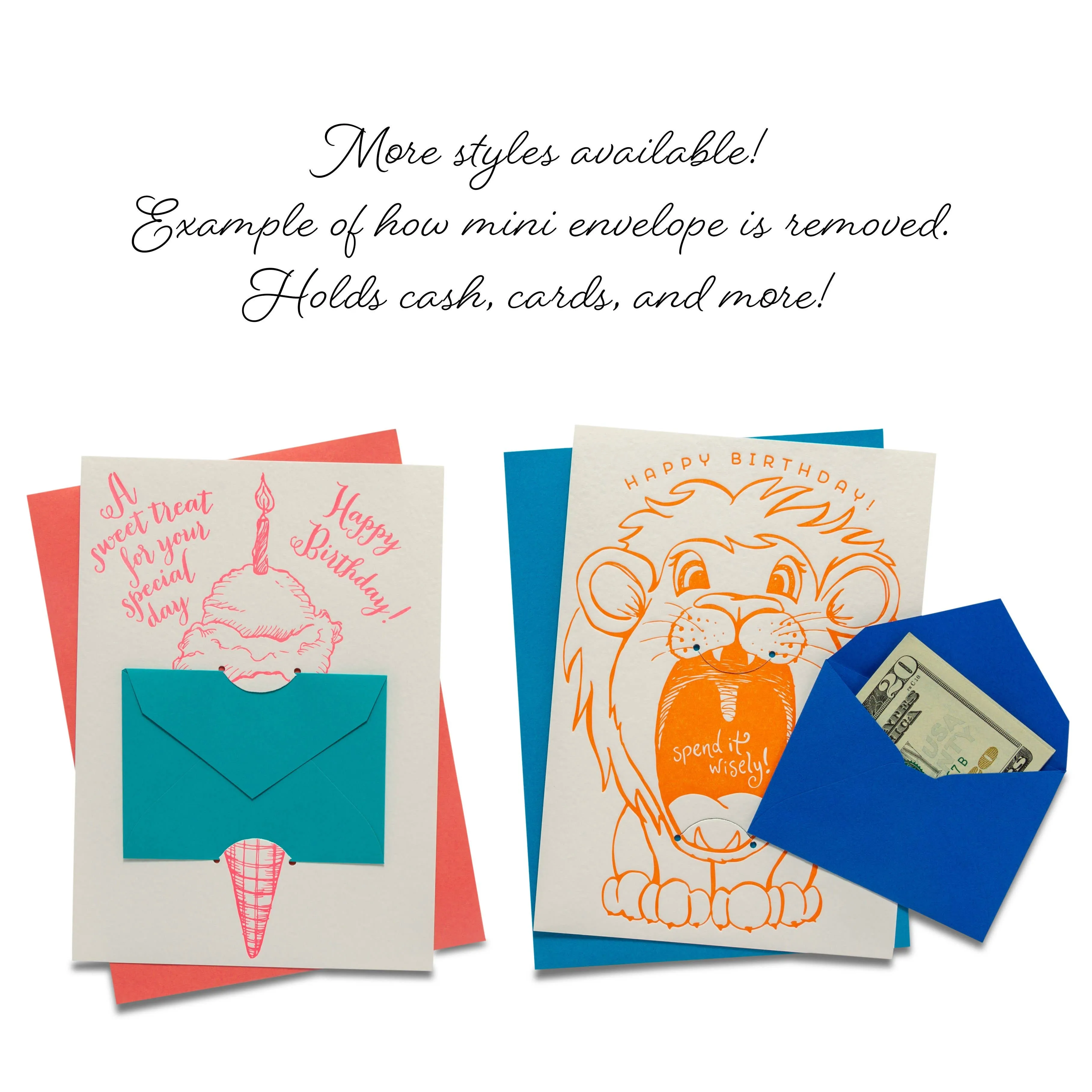 Ice Cream | Gift Card Holder