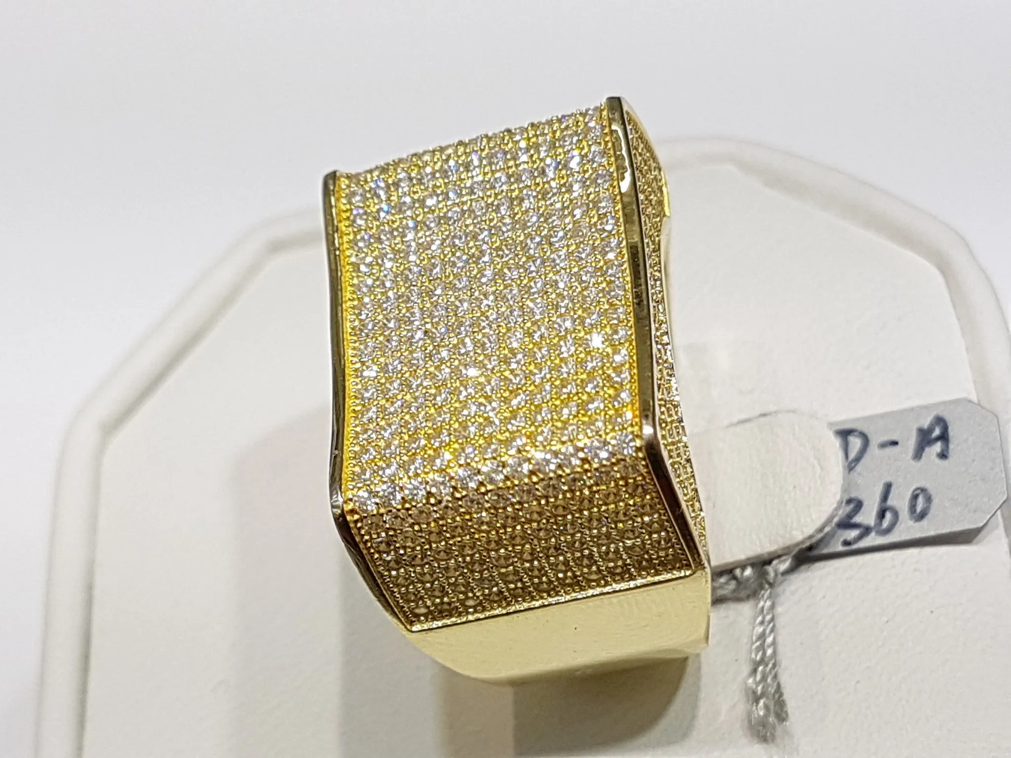 Iced-Out Micro Pave CZ Ring (Silver)