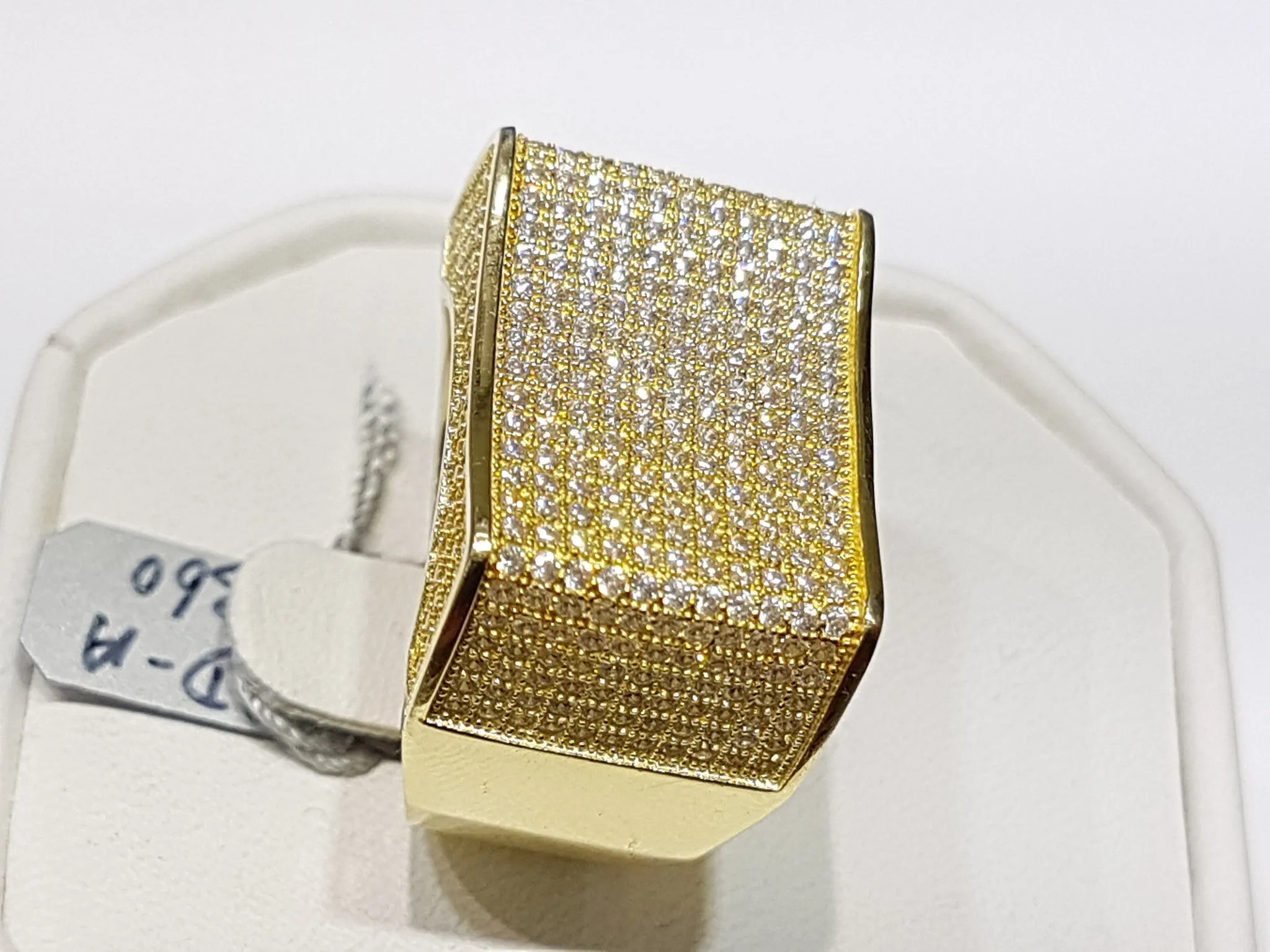 Iced-Out Micro Pave CZ Ring (Silver)