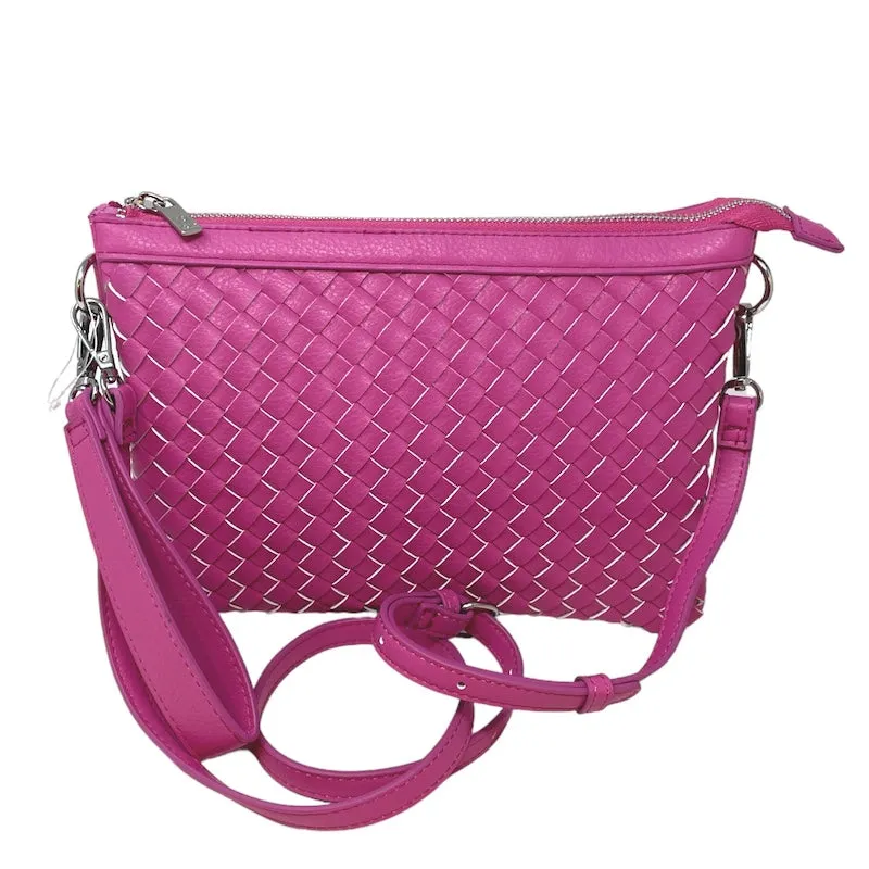 Ilse Cross Zipper - Azalea Pink