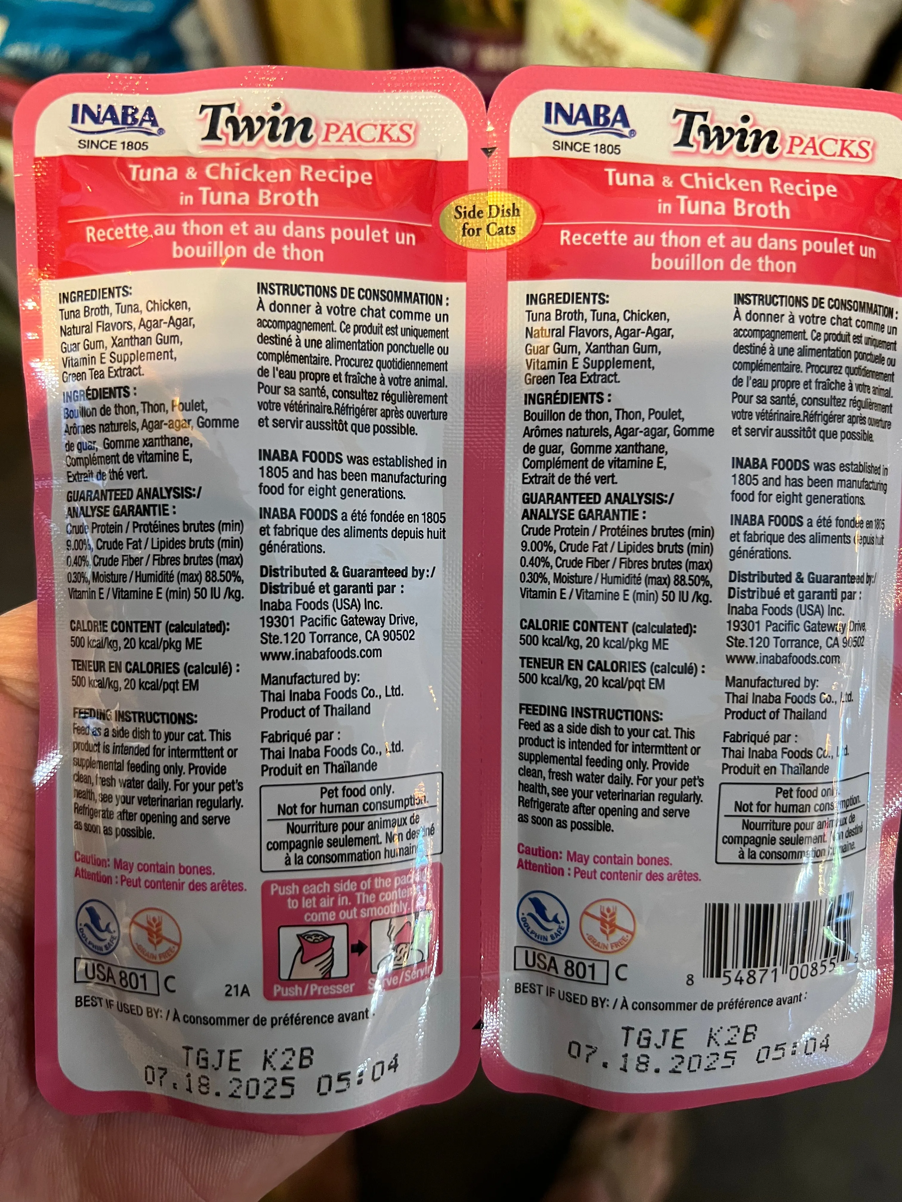 Inaba Twin Packs 2.8 oz