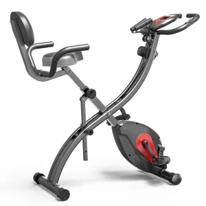 Indoor Stationary Folding Bike   Free Resistance bands