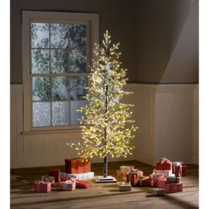 Indoor/Outdoor Electric Lighted  Pine Tree, 6' Tall 595LED lights,phl164