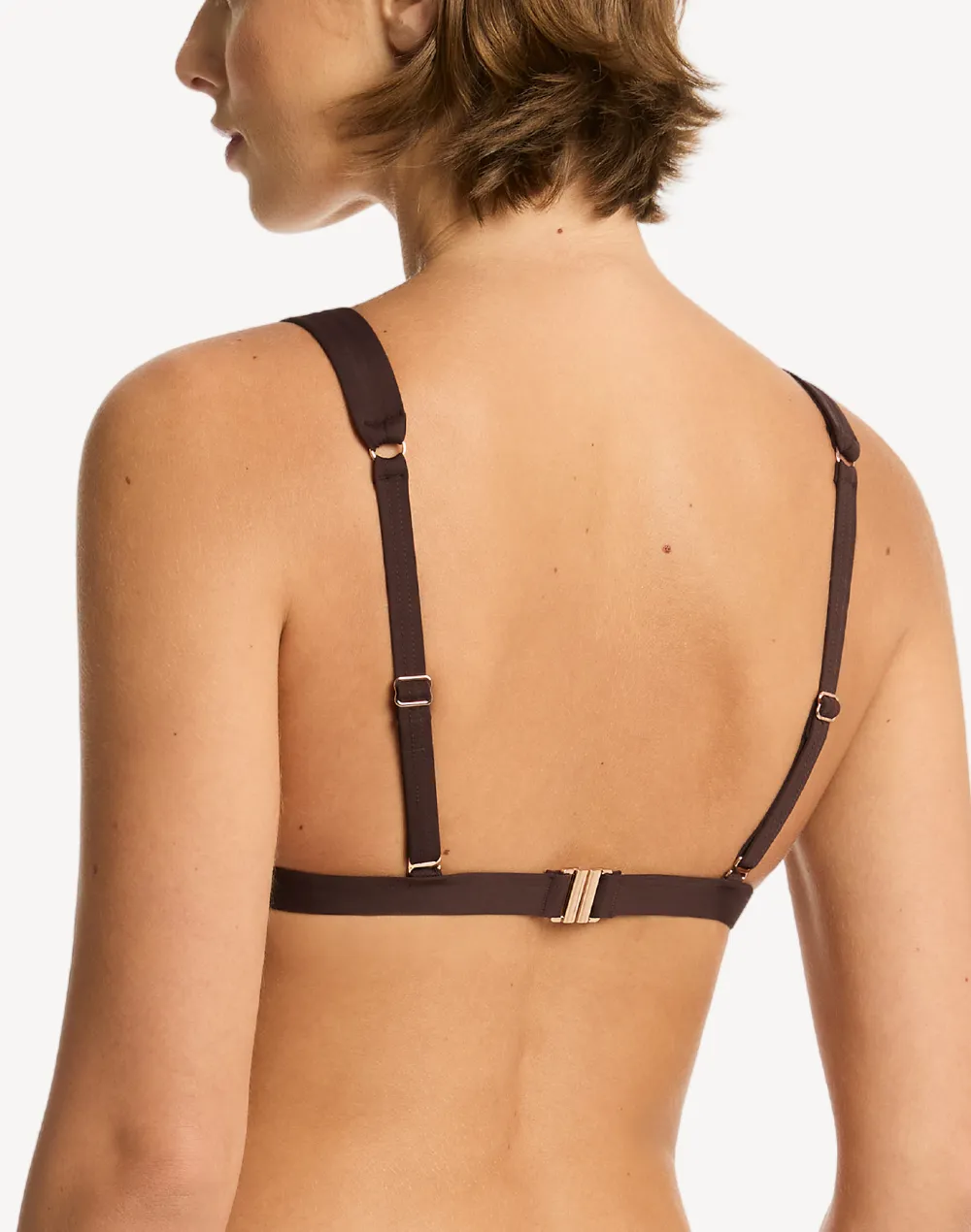 Infinity Longline Triangle Bikini Top