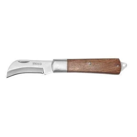 Ingco Foldable Bent Pocket Knife - HPK01981