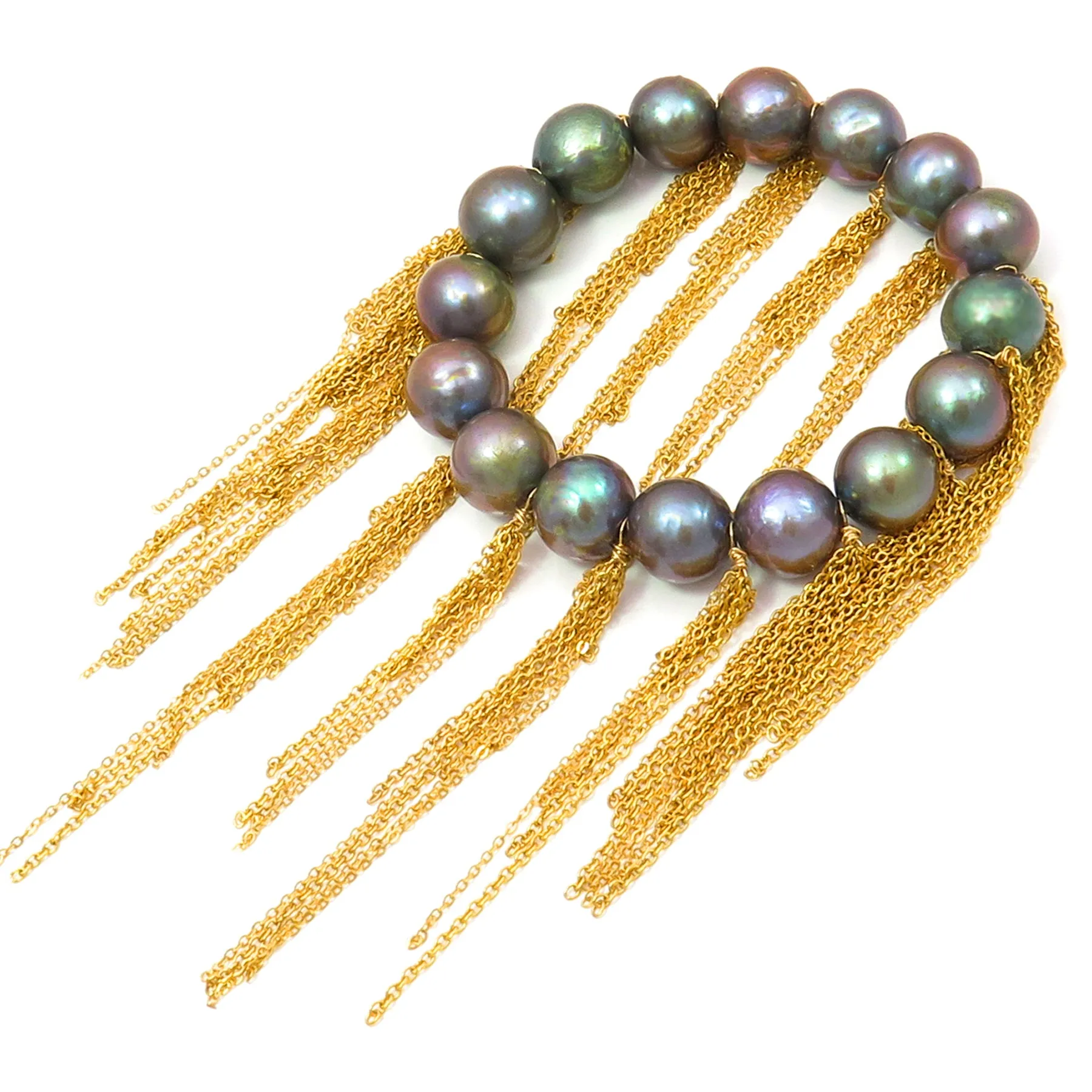 Ink Fringe Bracelet