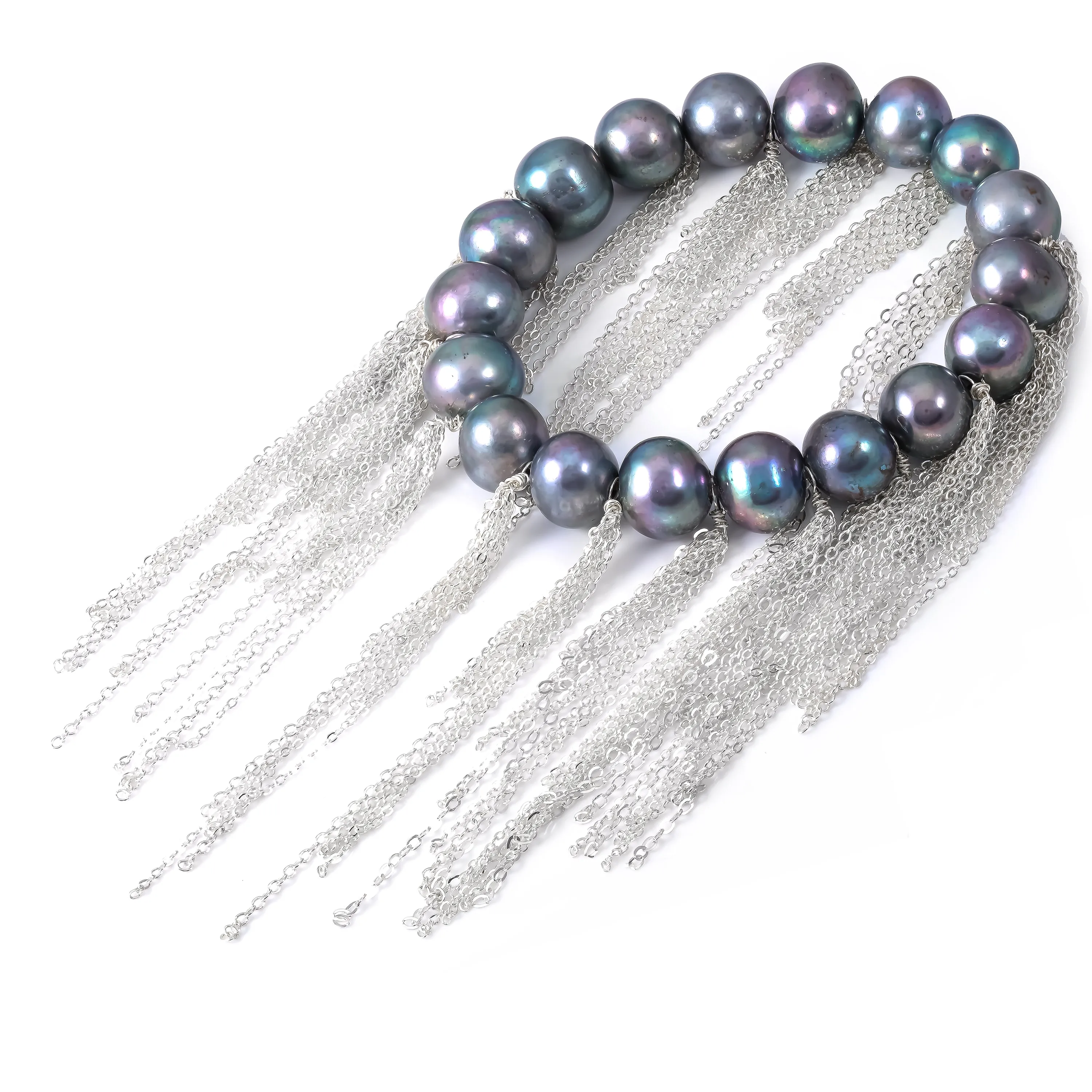 Ink Fringe Bracelet