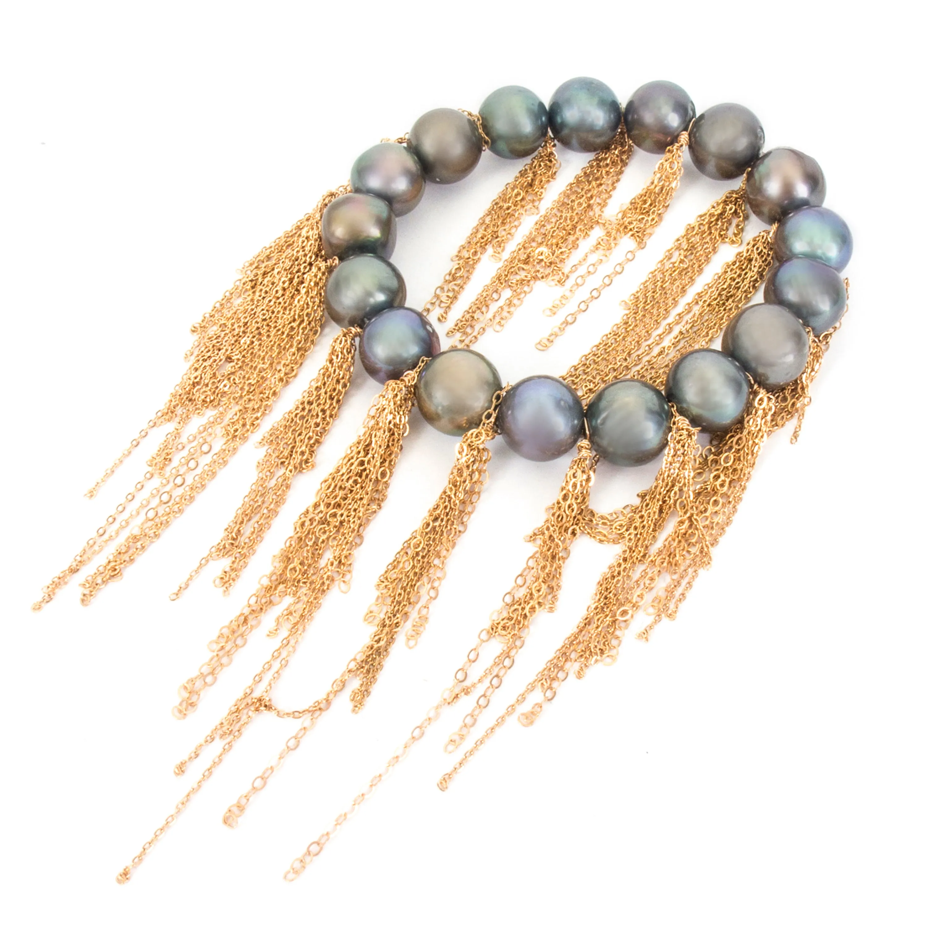 Ink Fringe Bracelet
