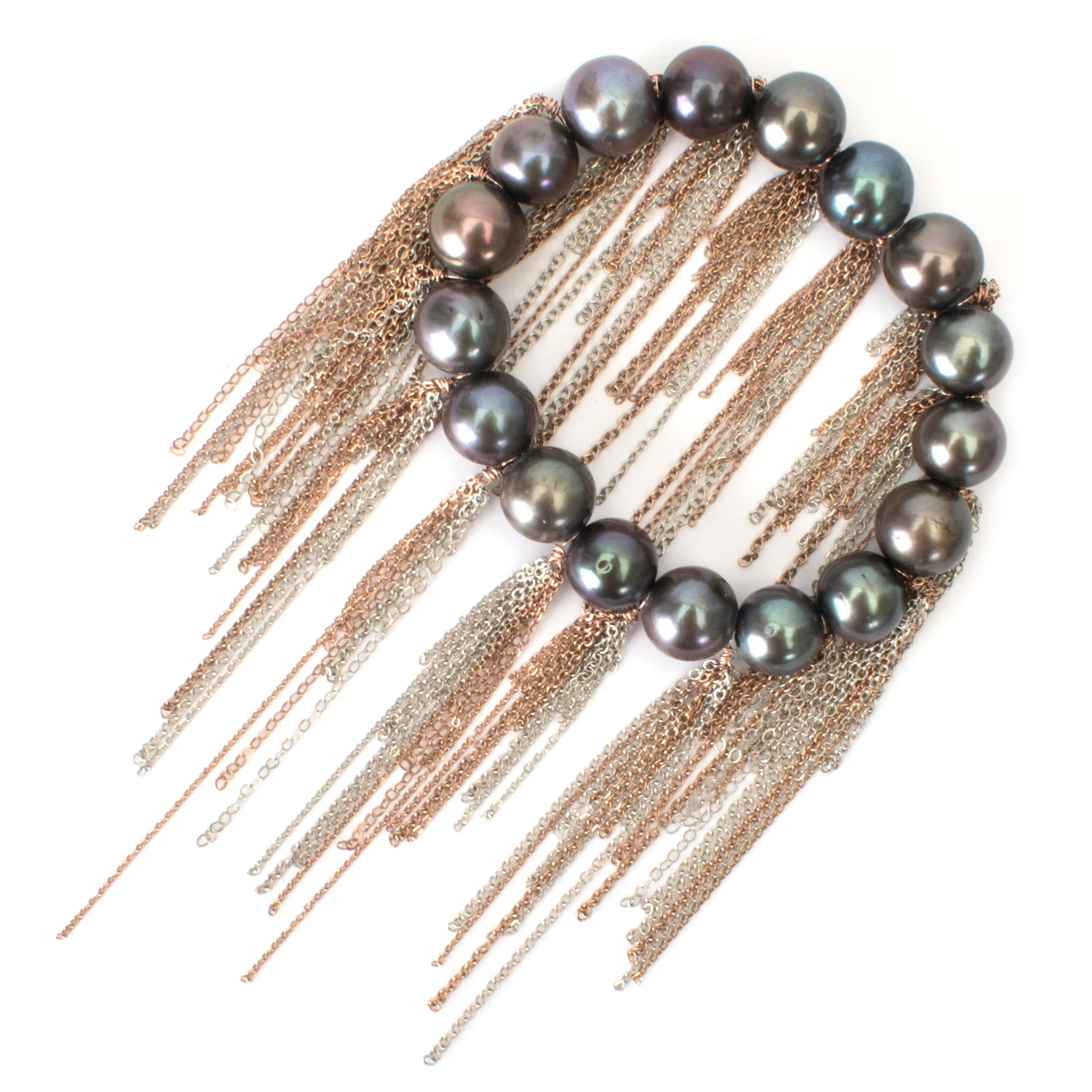 Ink Fringe Bracelet