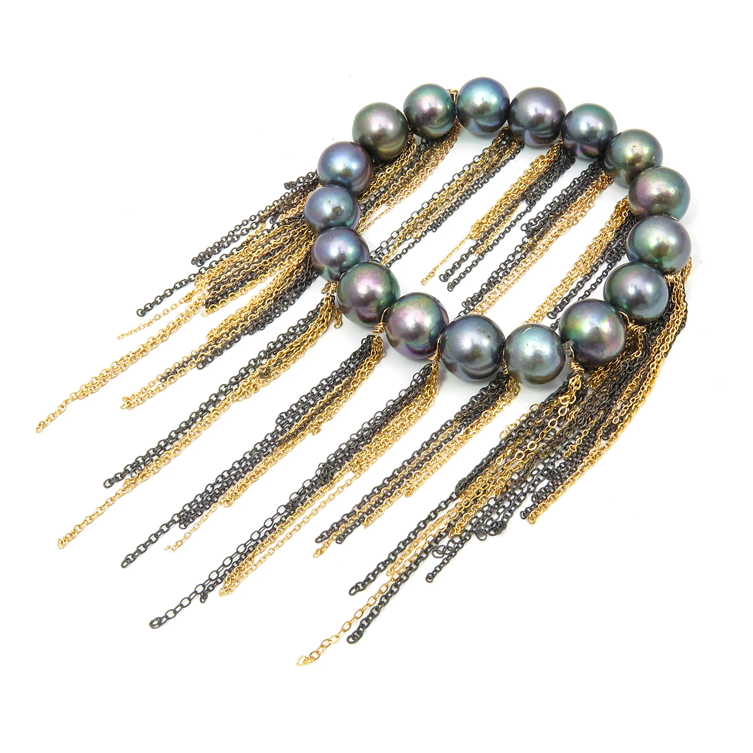 Ink Fringe Bracelet
