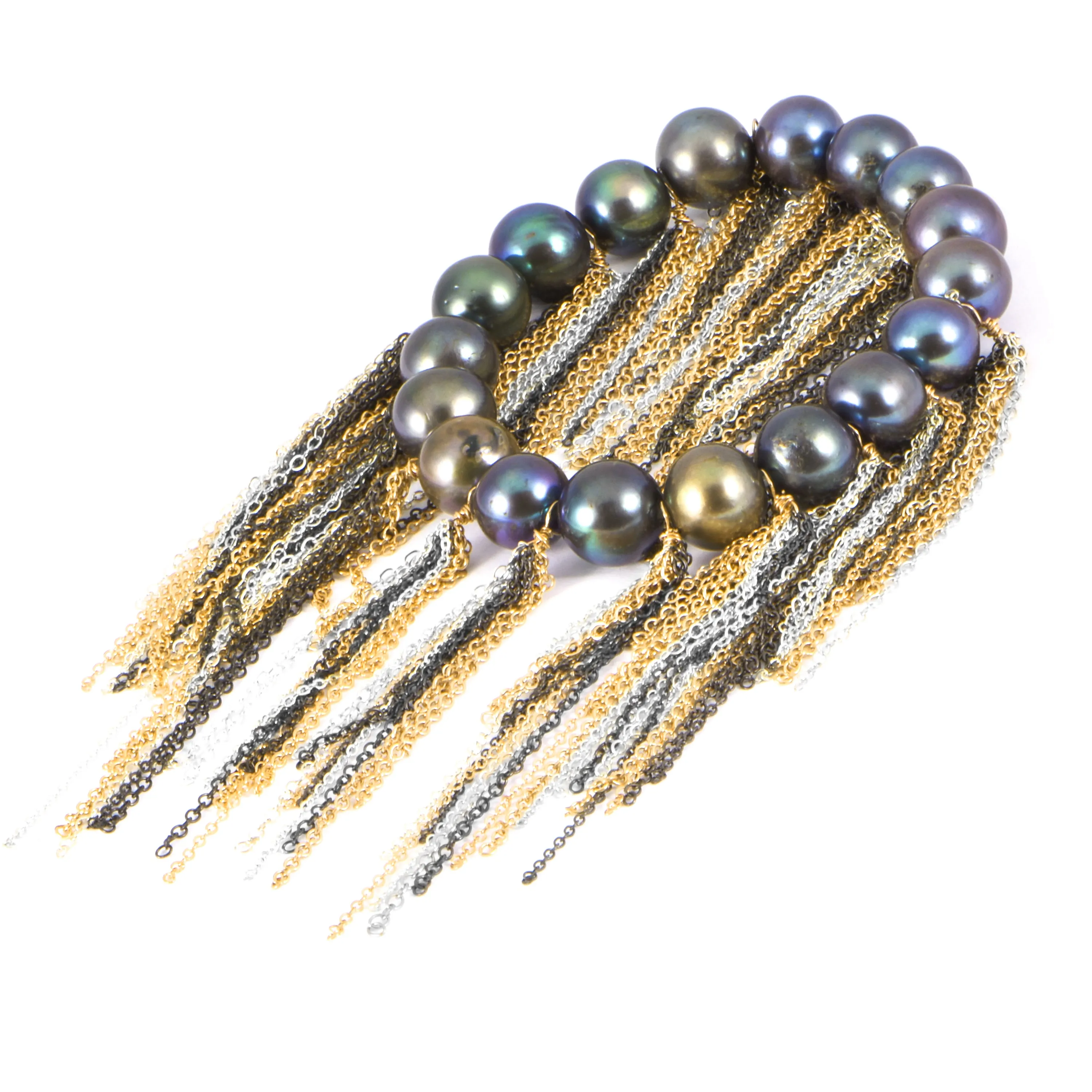 Ink Fringe Bracelet