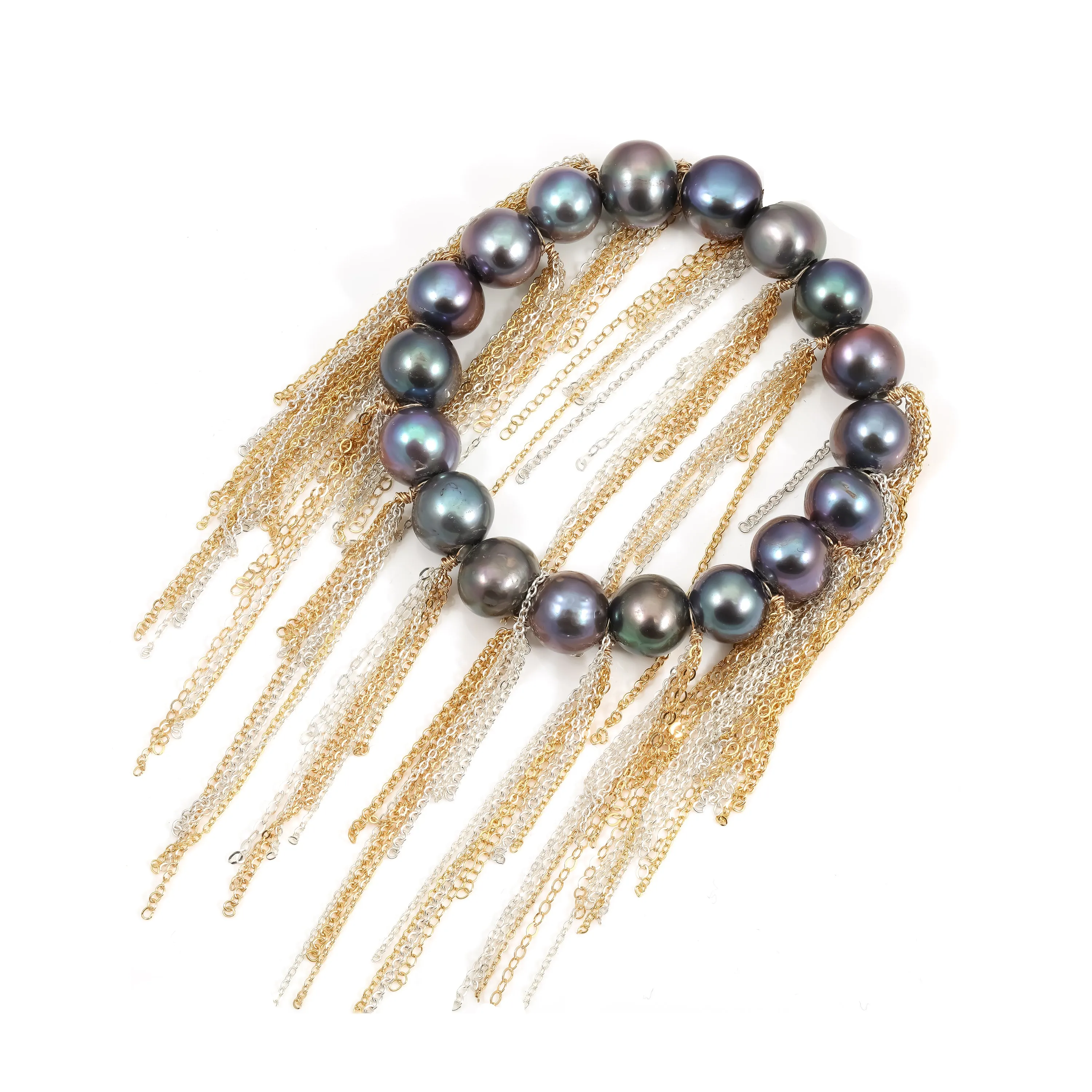 Ink Fringe Bracelet