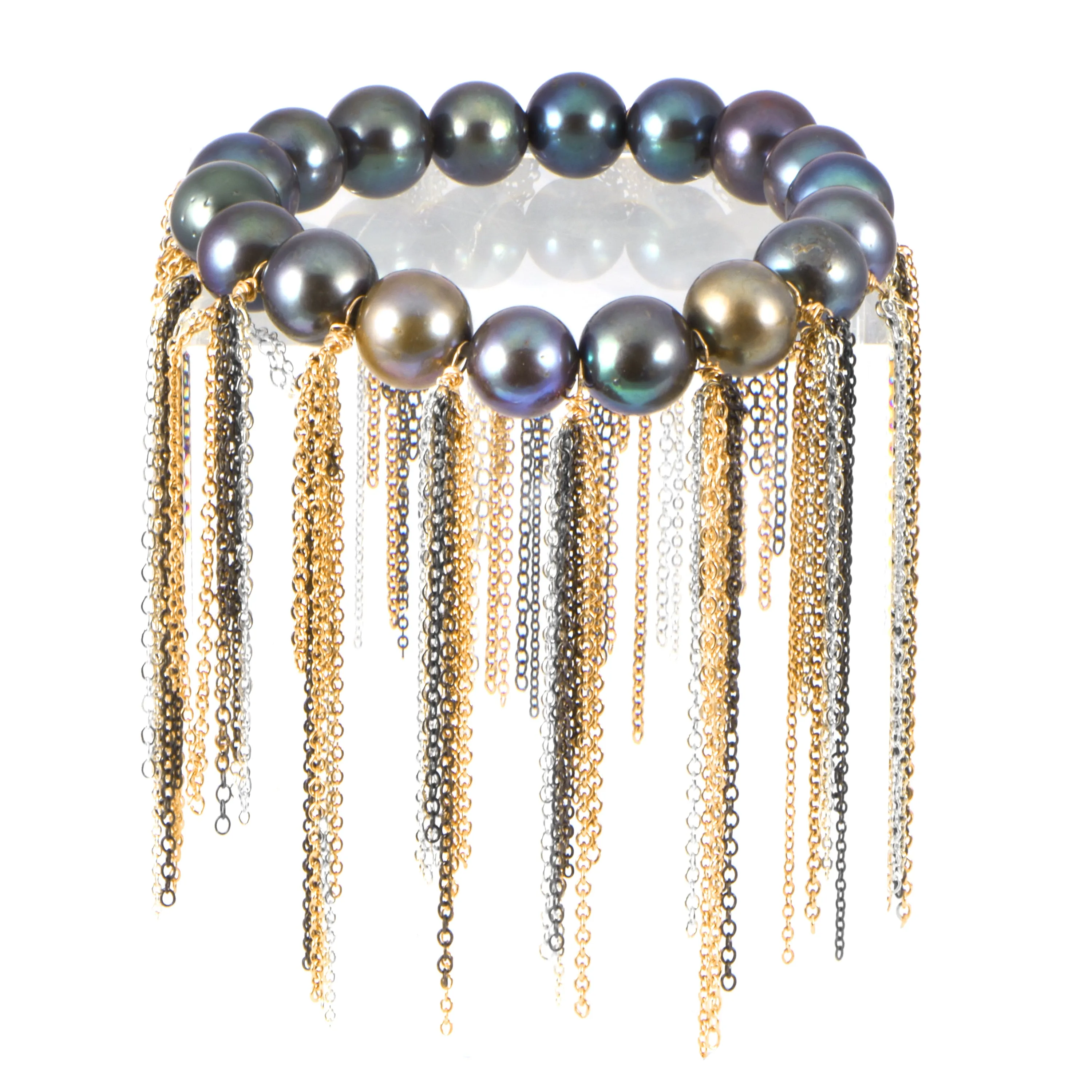 Ink Fringe Bracelet