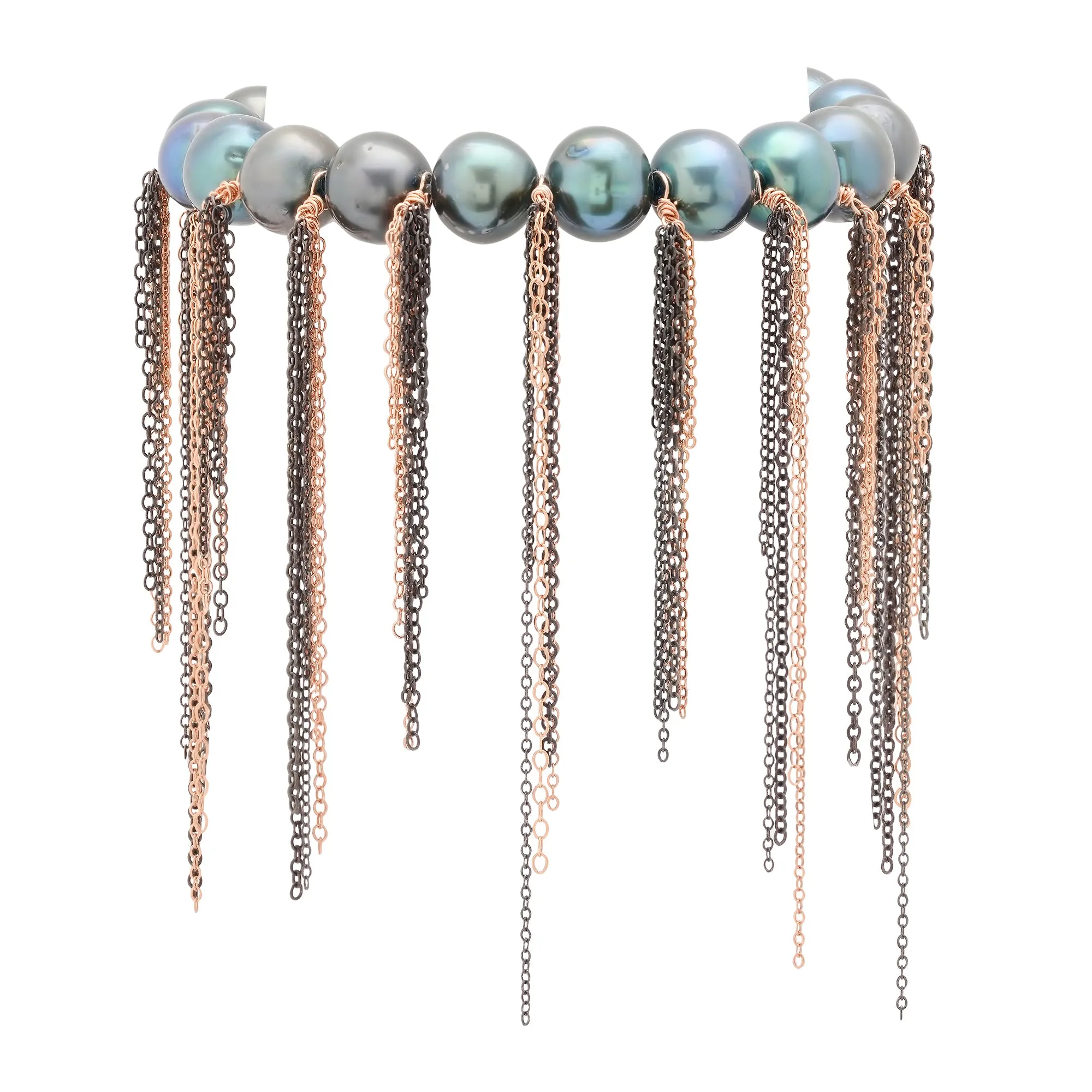 Ink Fringe Bracelet