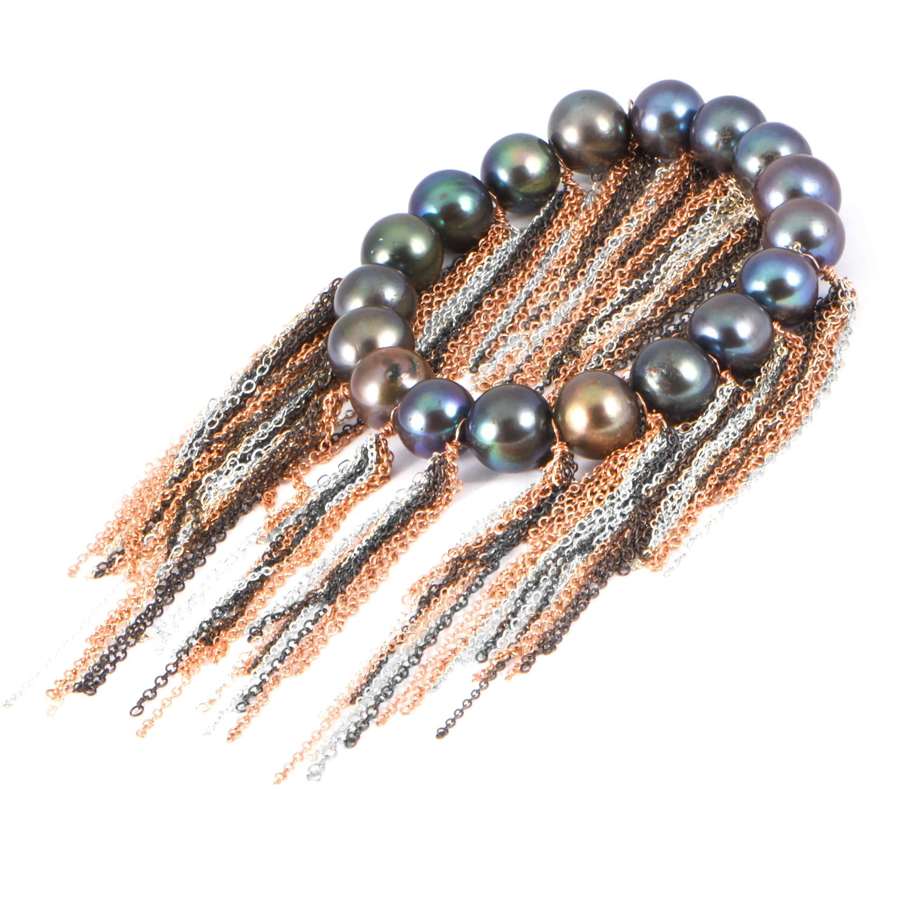Ink Fringe Bracelet