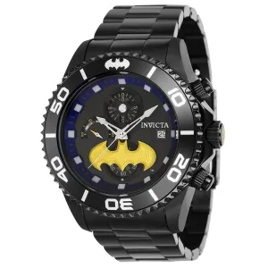INVICTA DC Comics Men's 47mm Stainless Steel Black Black dial VD57 Quartz