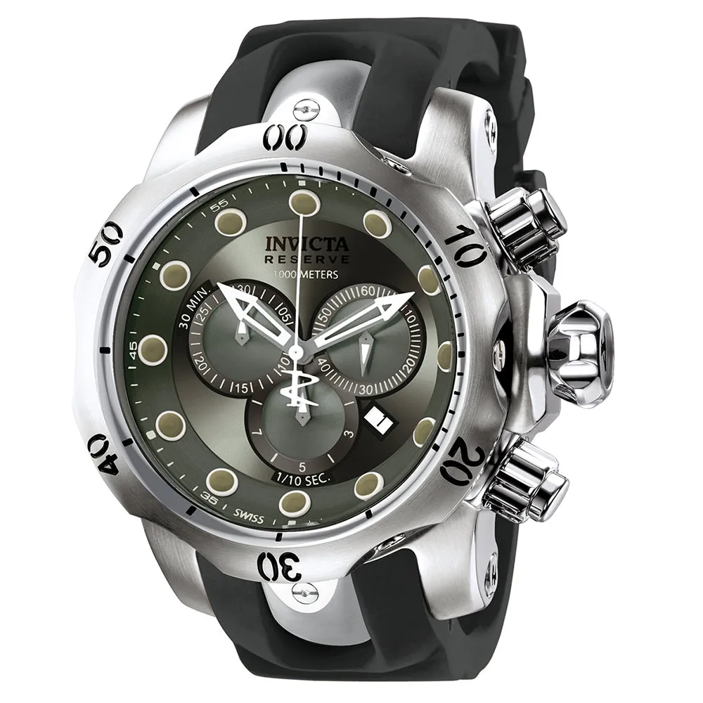 INVICTA Reserve Men's 53.7mm Stainless Steel Steel Grey dial 5040.D Quartz