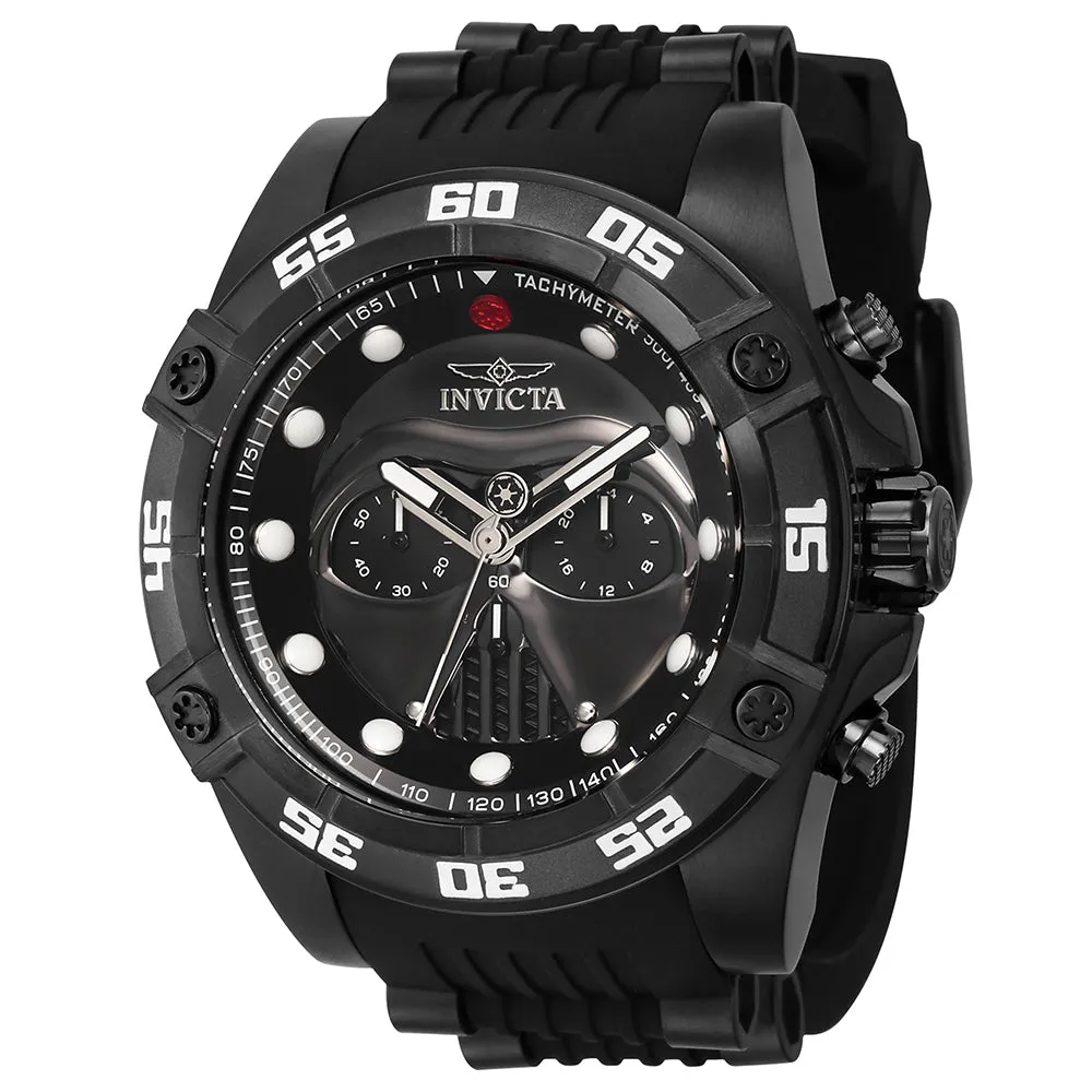 INVICTA Star Wars Men's 52mm Stainless Steel Black Black Grey dial VD54 Quartz