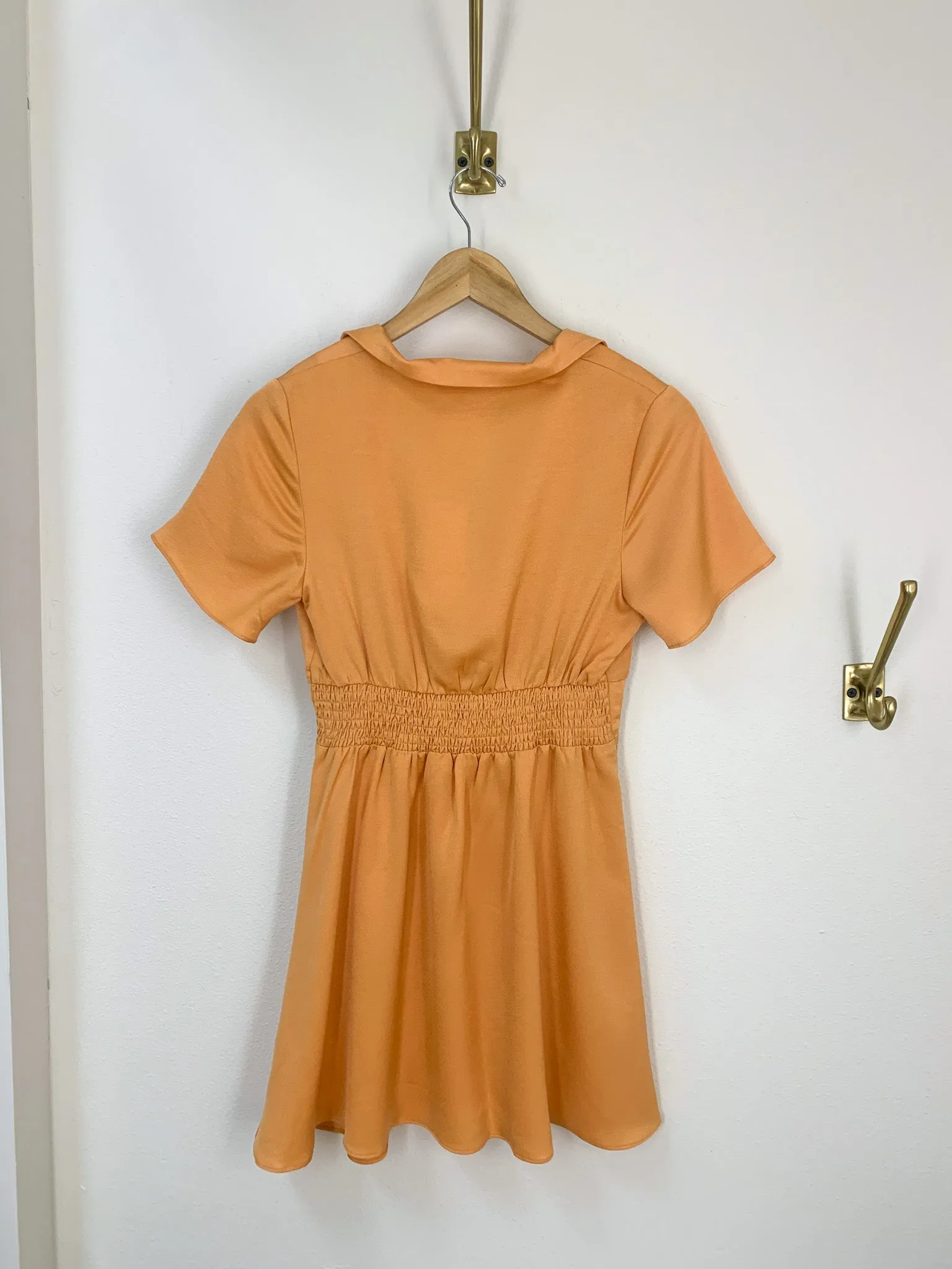 Jess Mini Dress {Apricot}