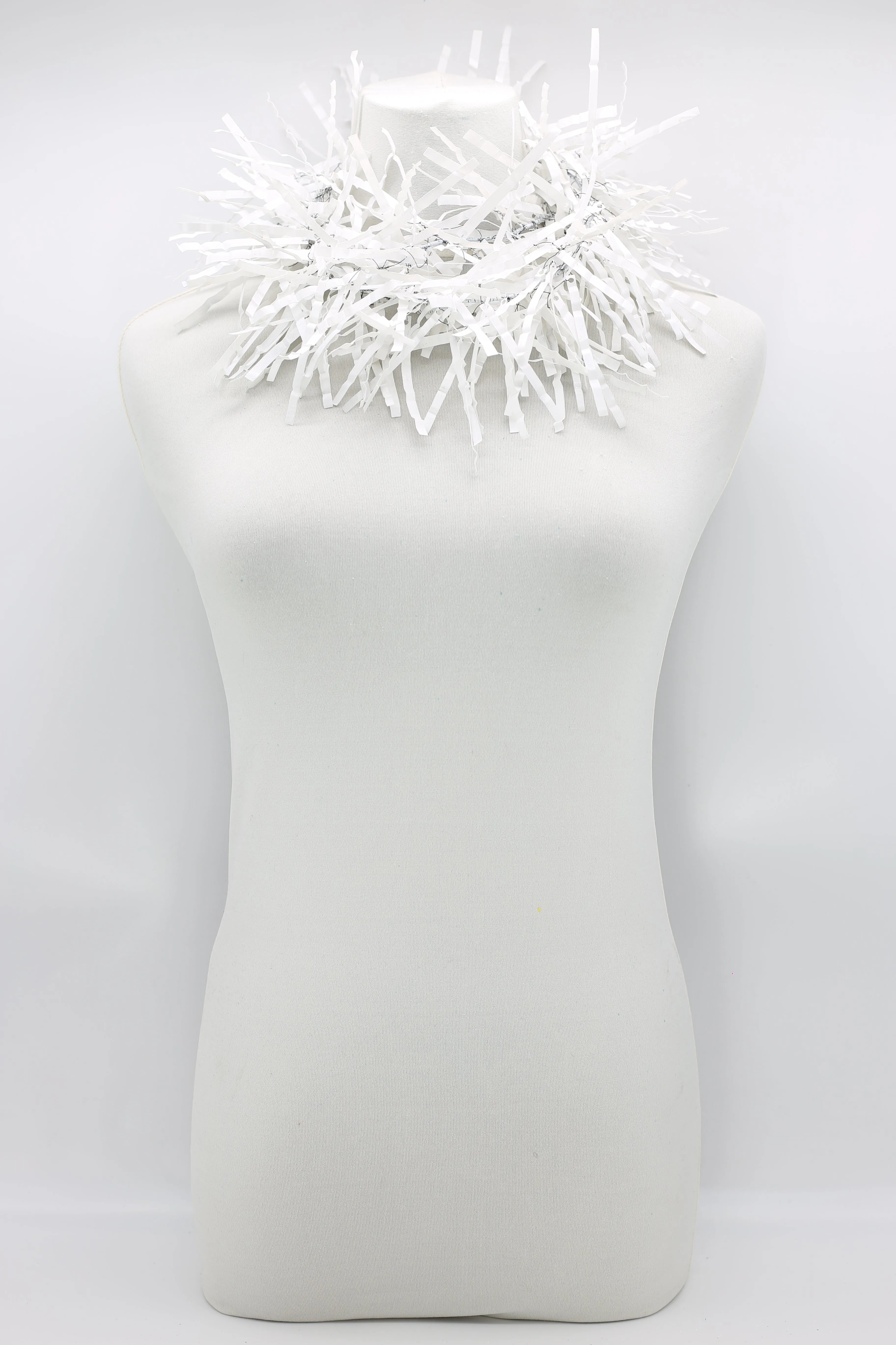 Jimi Hendrix Recycled Plastic Bottle Fringe Necklace