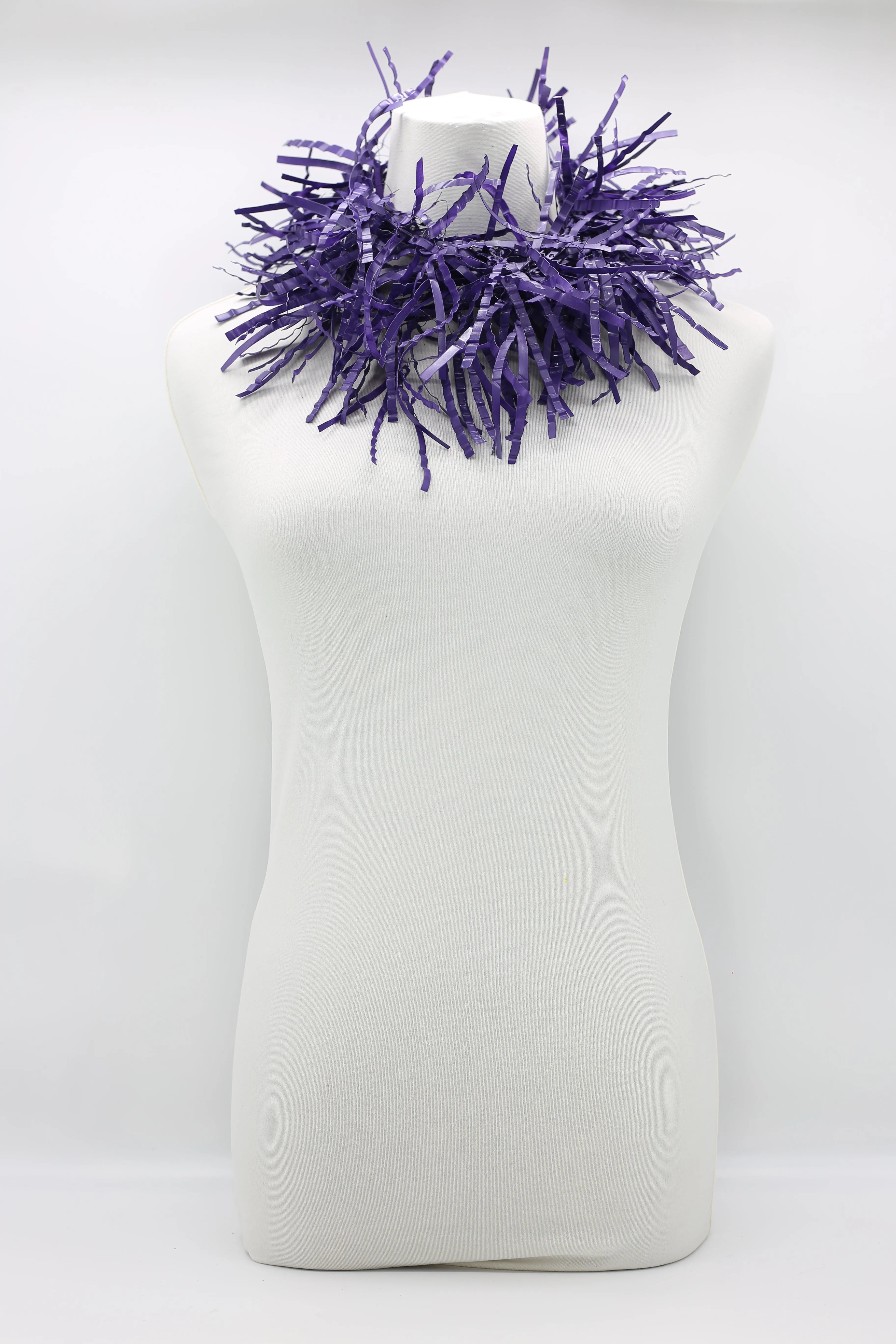 Jimi Hendrix Recycled Plastic Bottle Fringe Necklace