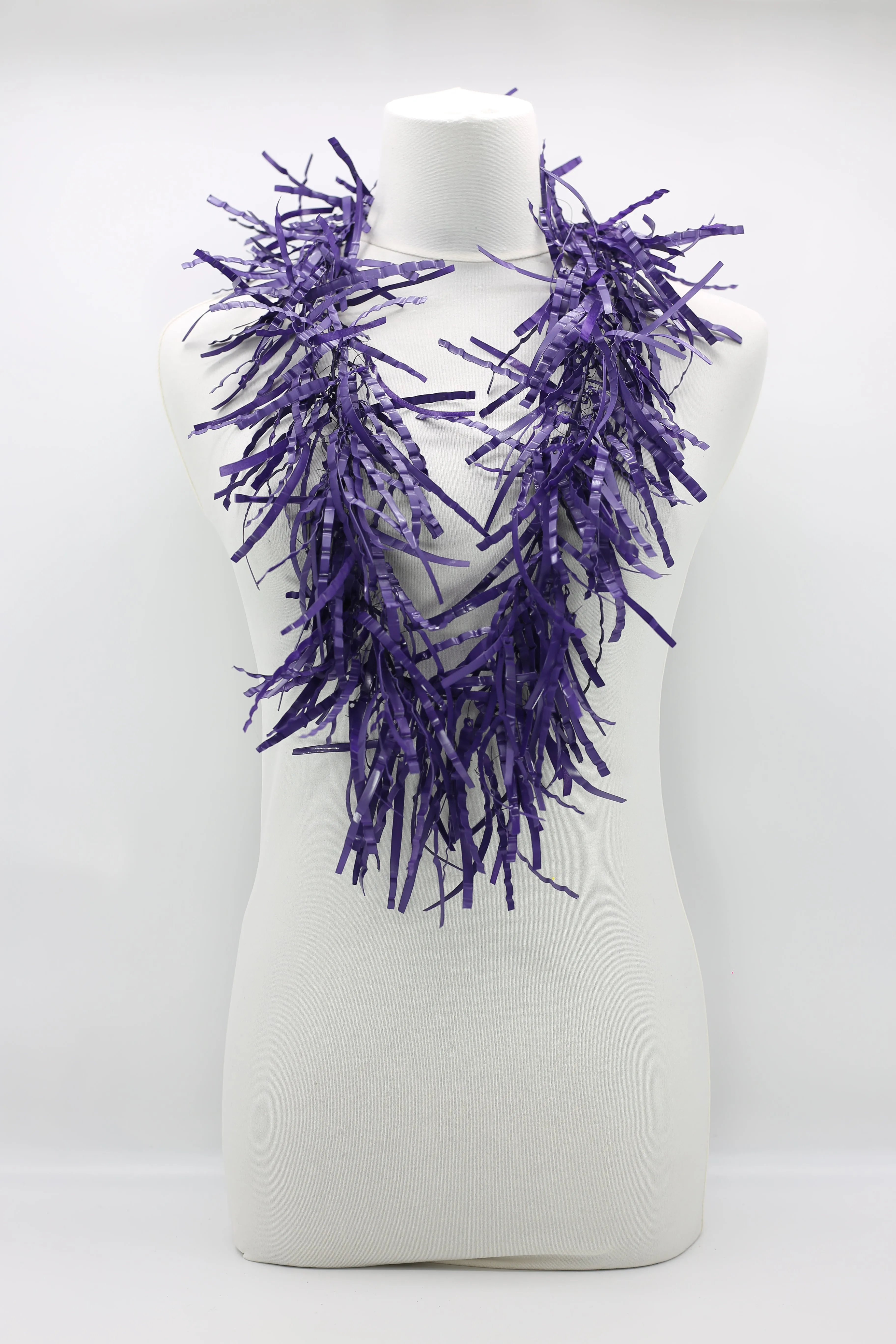 Jimi Hendrix Recycled Plastic Bottle Fringe Necklace