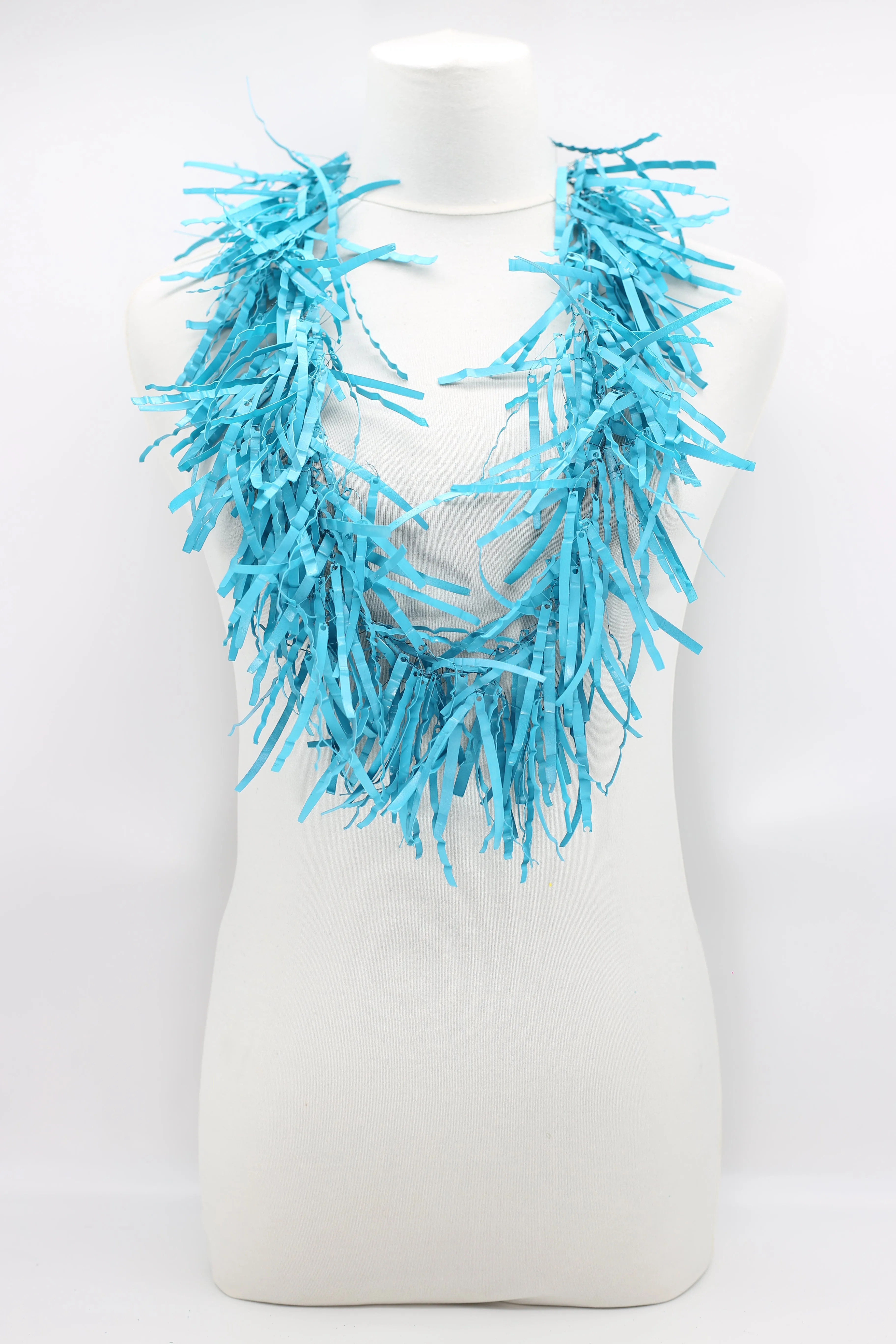 Jimi Hendrix Recycled Plastic Bottle Fringe Necklace