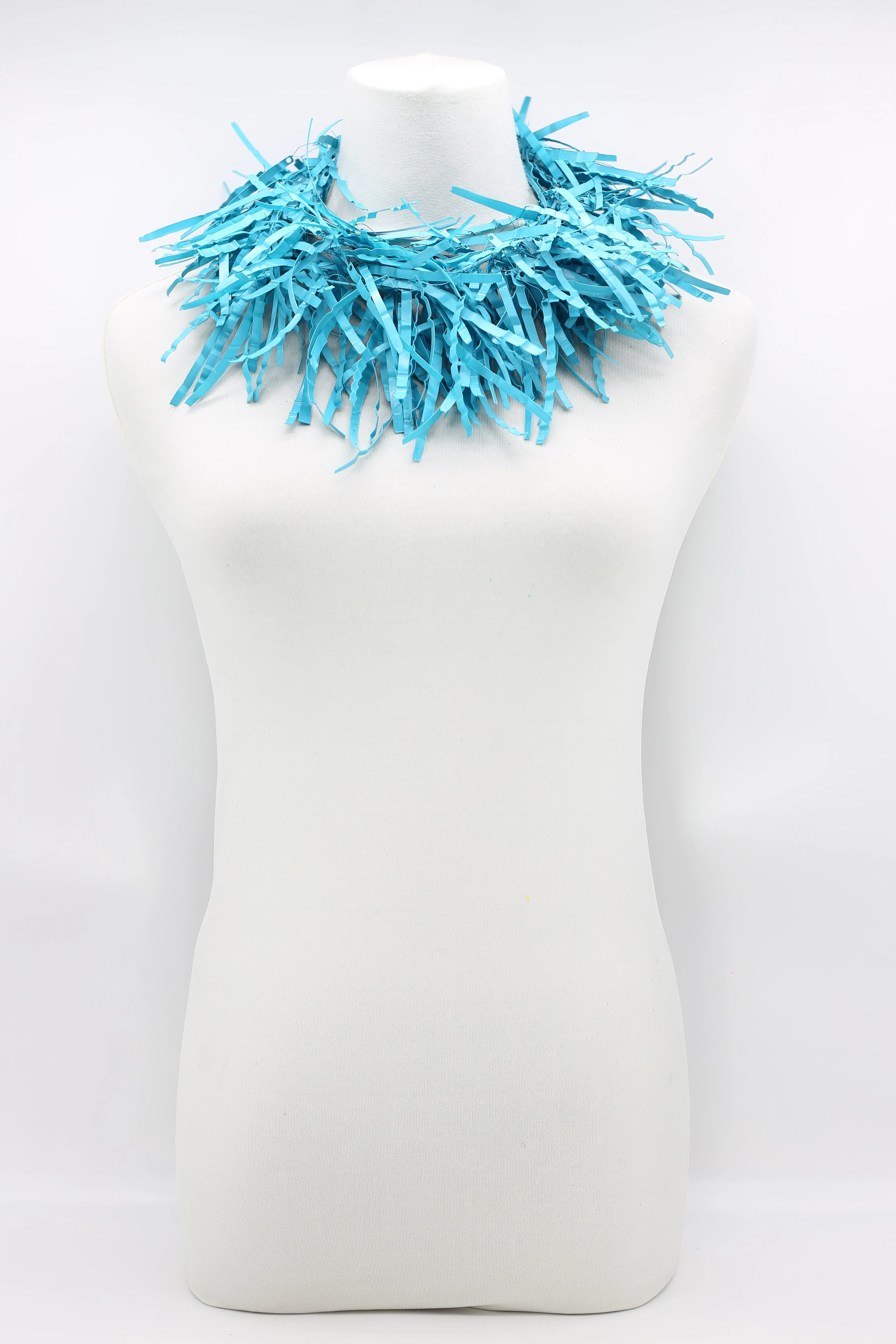 Jimi Hendrix Recycled Plastic Bottle Fringe Necklace