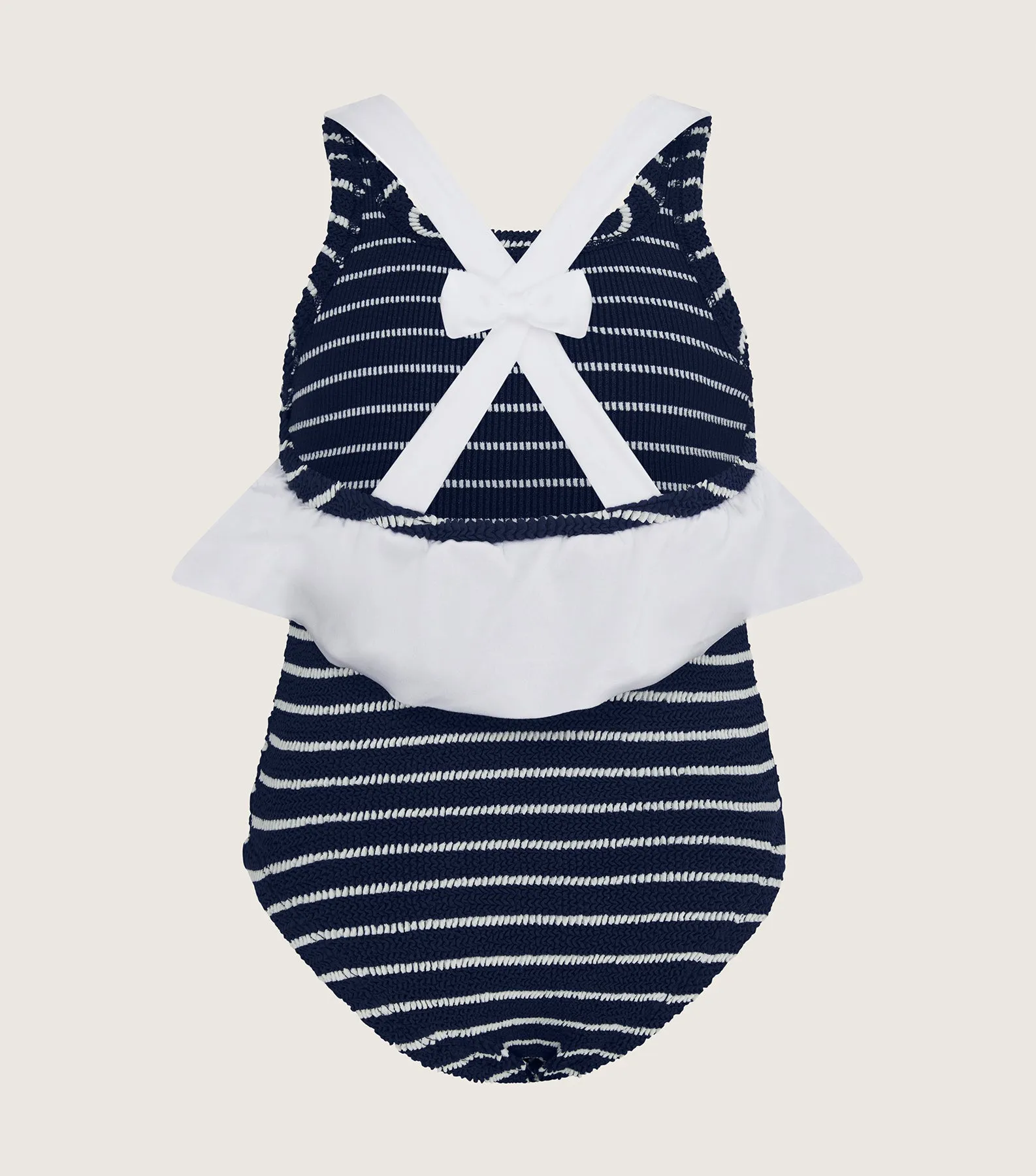 Kids Lara Swim - Navy/White Stripe