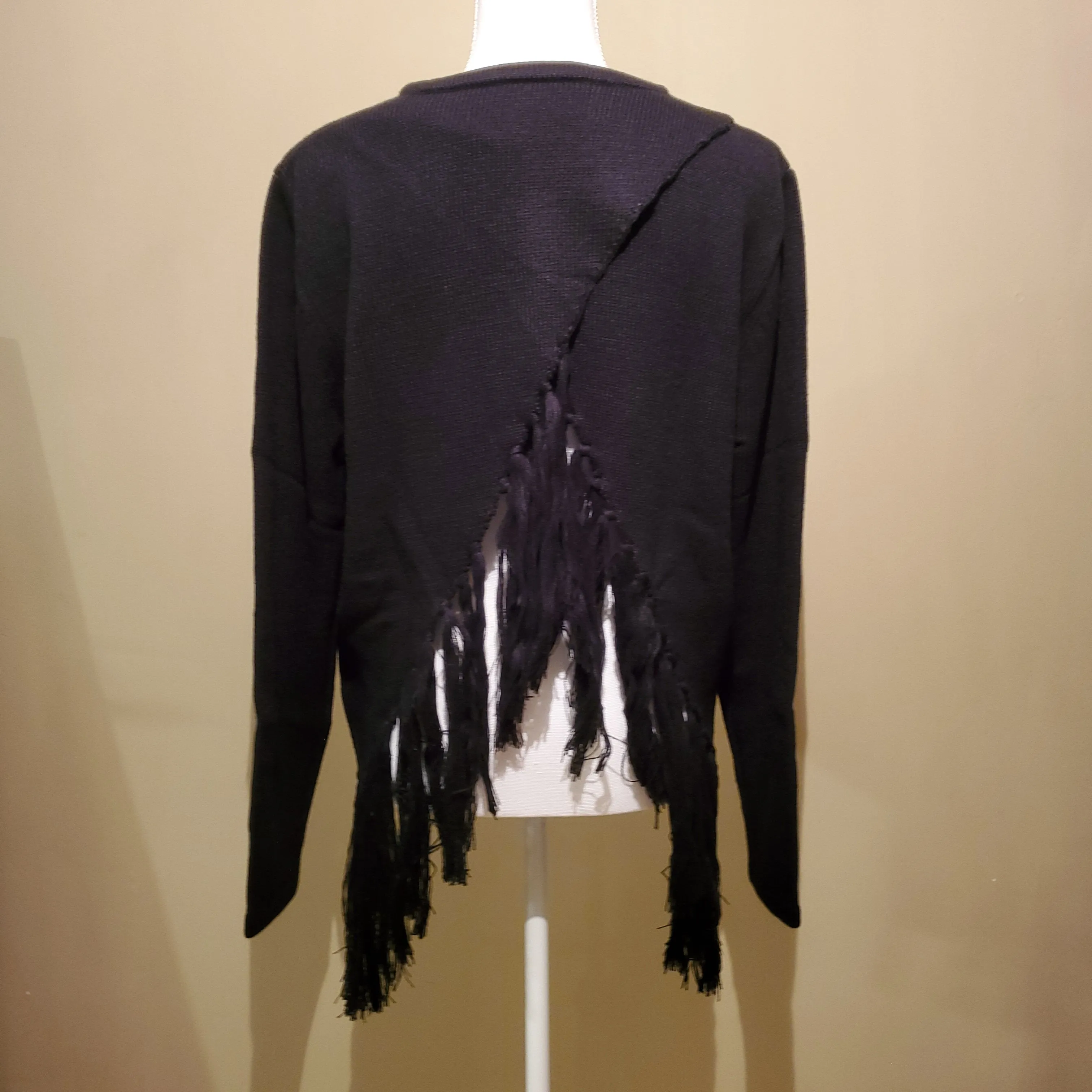Kiowa Fringe Back Sweater