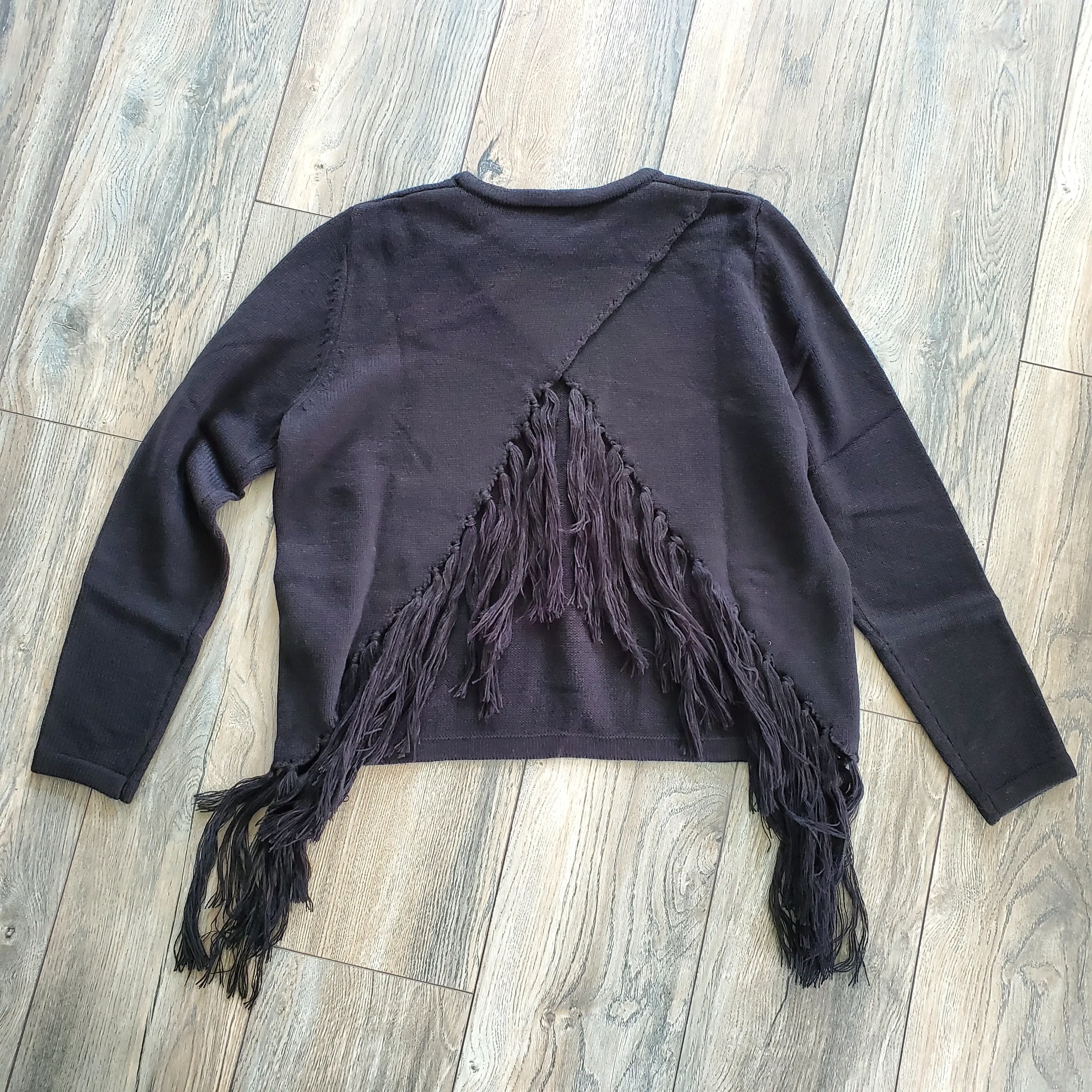 Kiowa Fringe Back Sweater