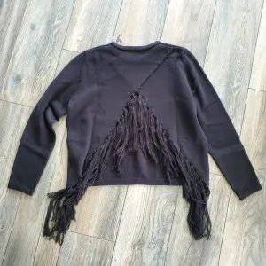 Kiowa Fringe Back Sweater